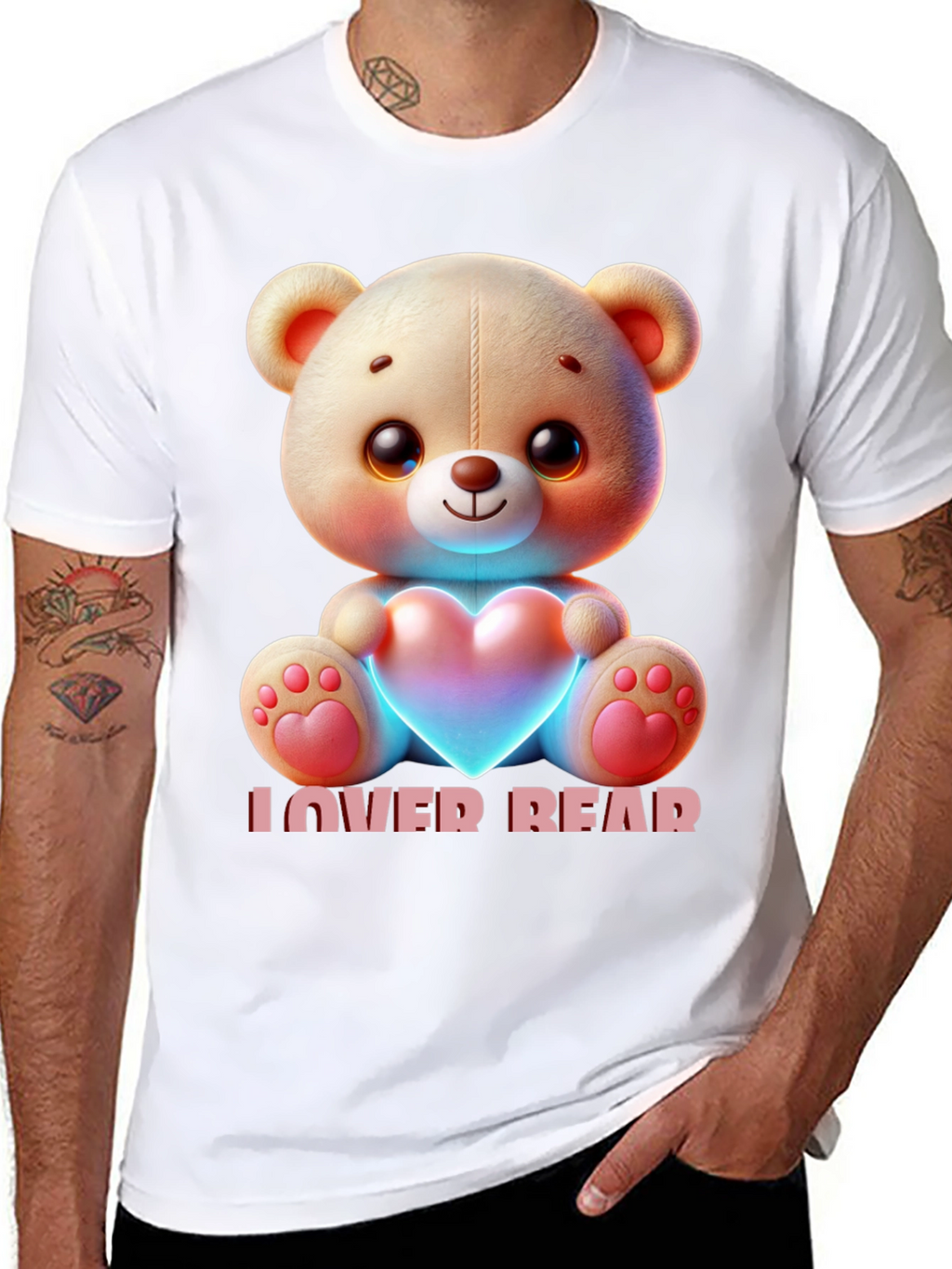 Cute Lover Bear T-Shirt