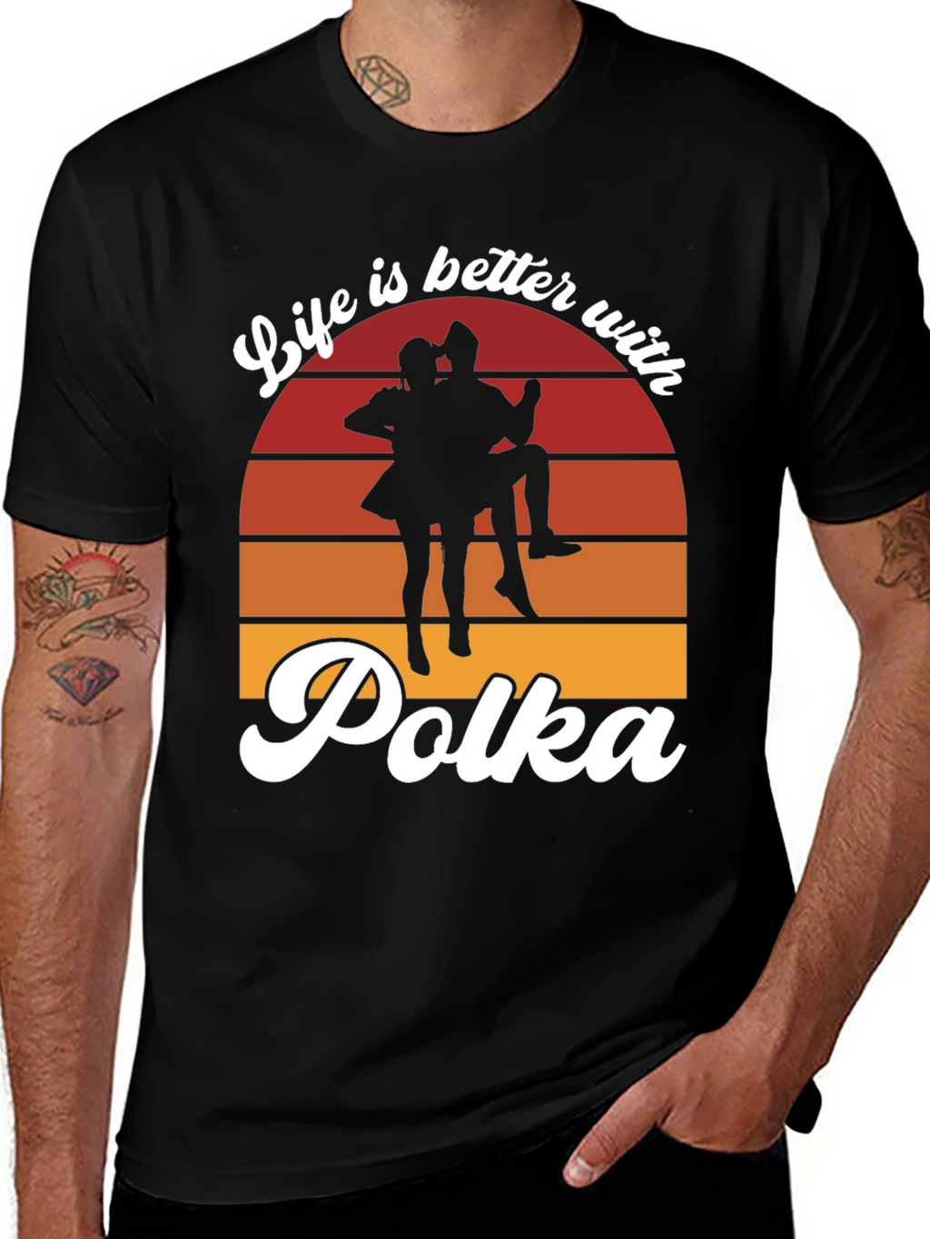 Life is Better with Polka T-Shirt - Dance Tee