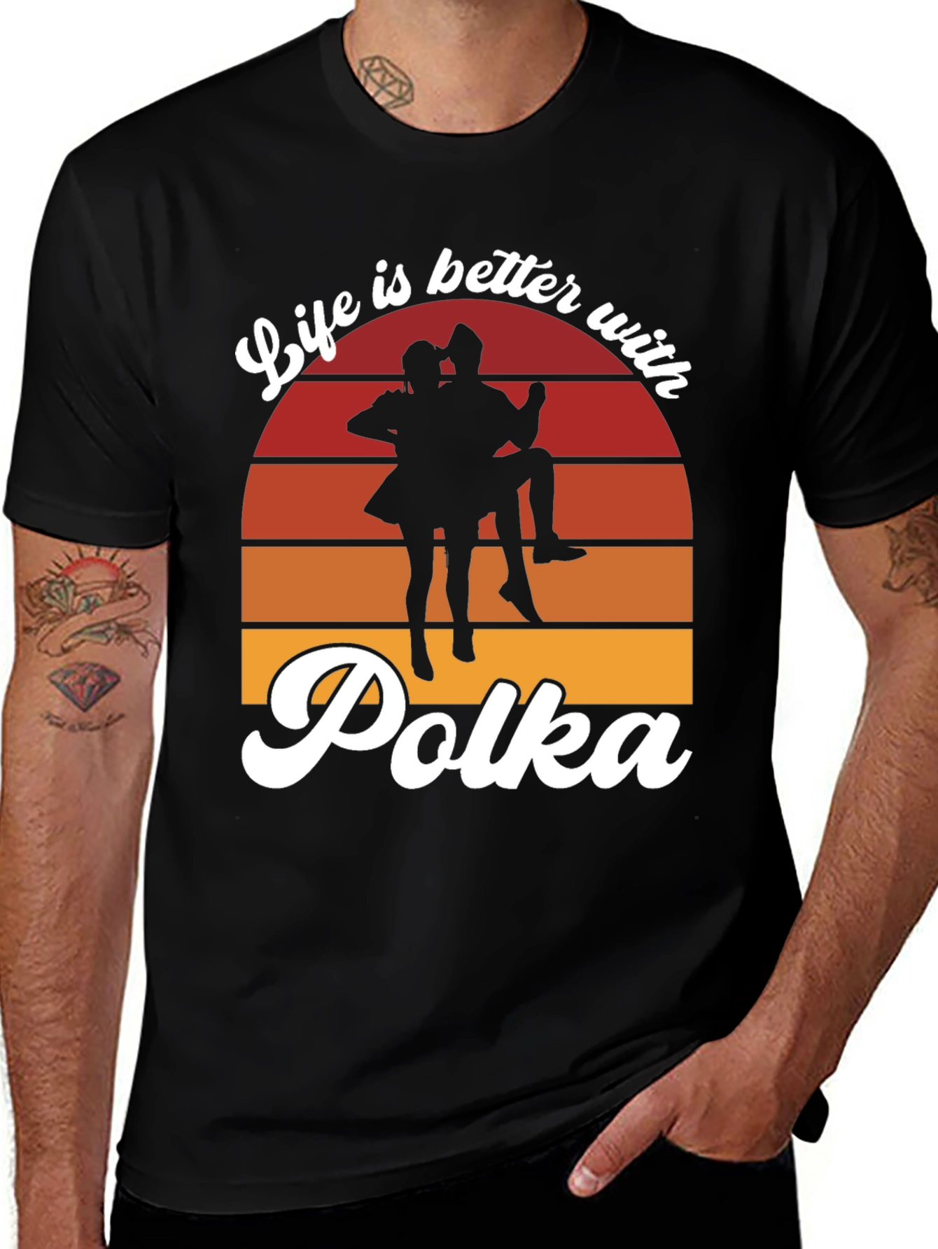Life is Better with Polka T-Shirt - Dance Tee