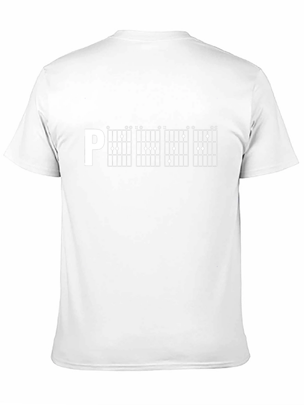Guitar Chord T-Shirt - Black - Graphic Tee