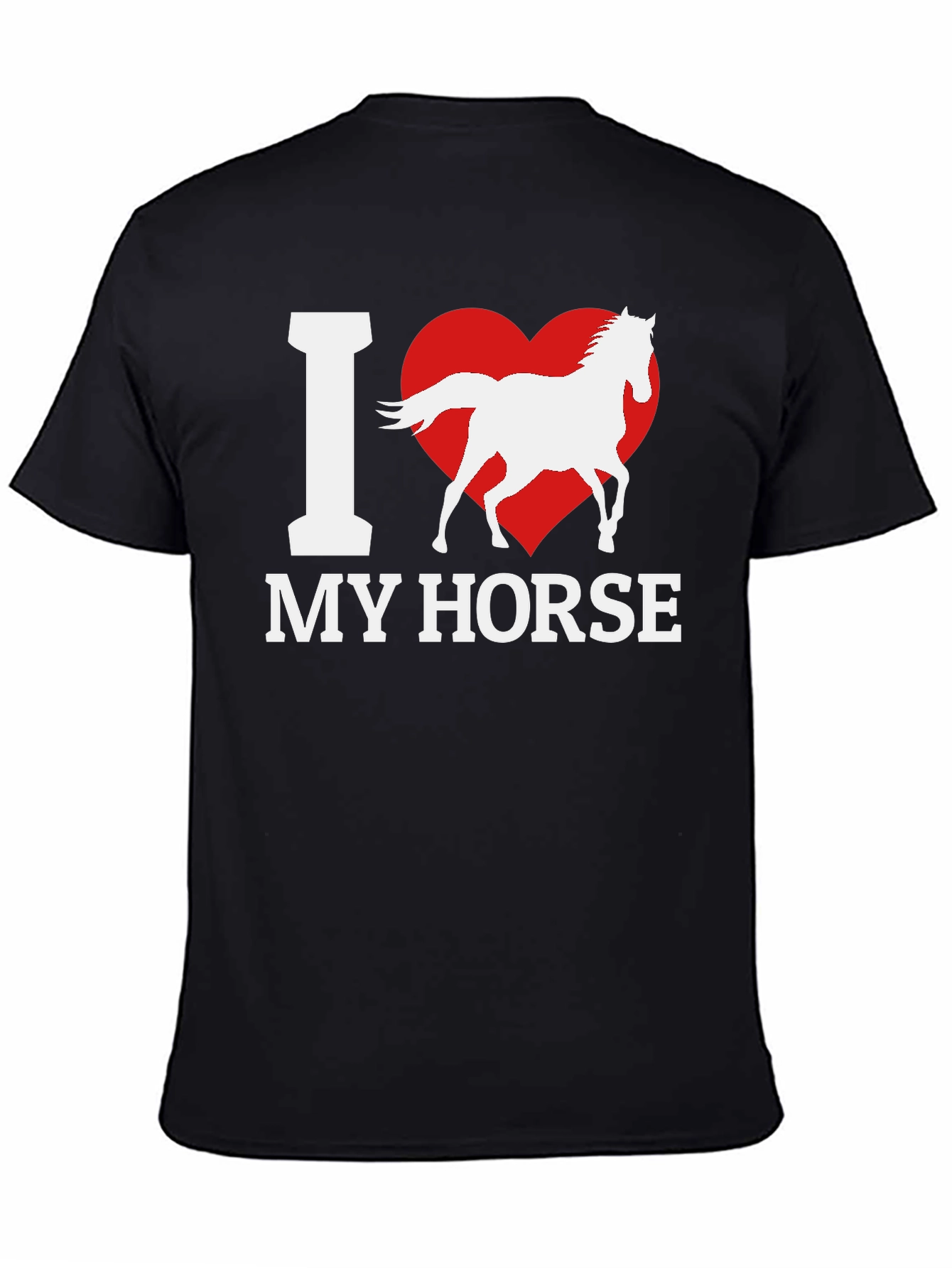 I Heart My Horse T-Shirt - Stylish Equestrian Tee