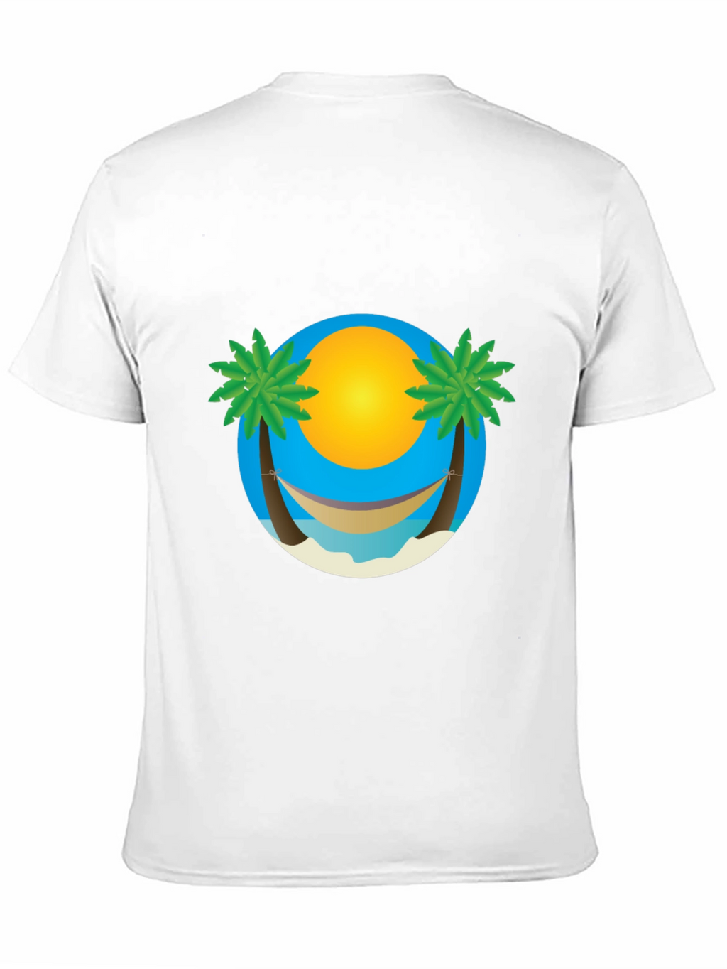 Island Hammock Graphic T-Shirt - Black