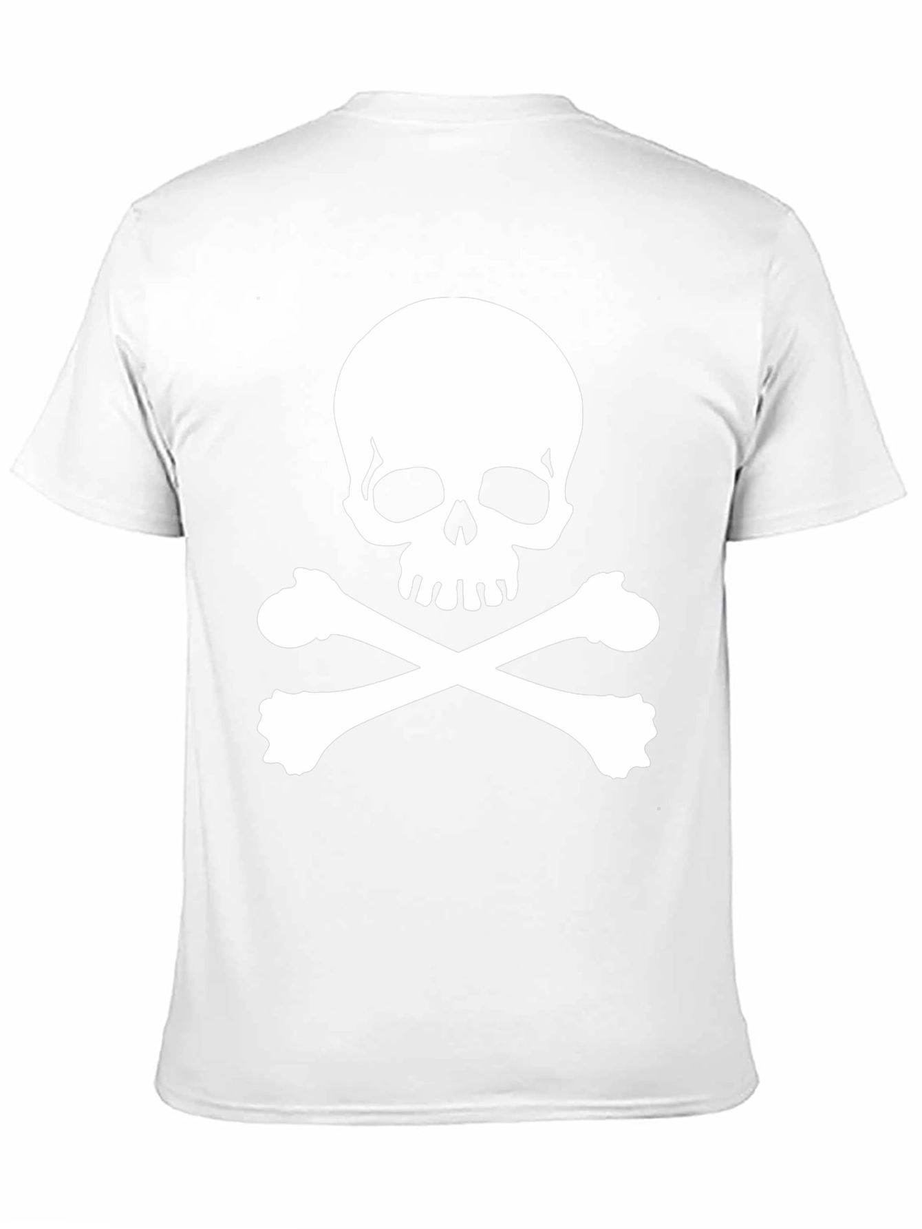 Skull & Crossbones Black T-Shirt - Pirate Style!
