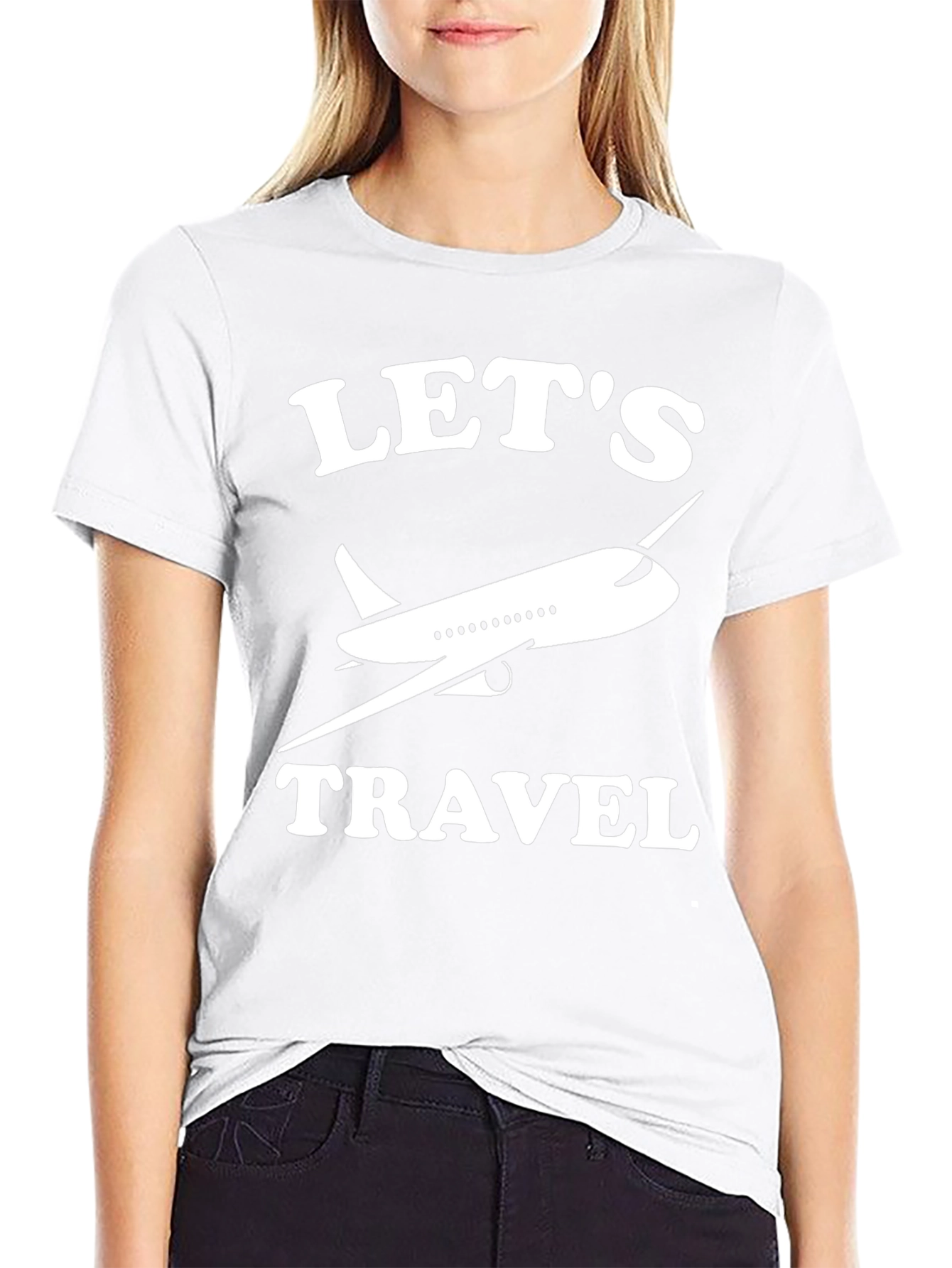 Lets Travel Graphic T-Shirt