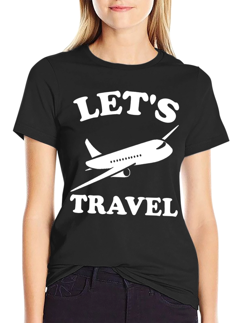 Lets Travel Graphic T-Shirt