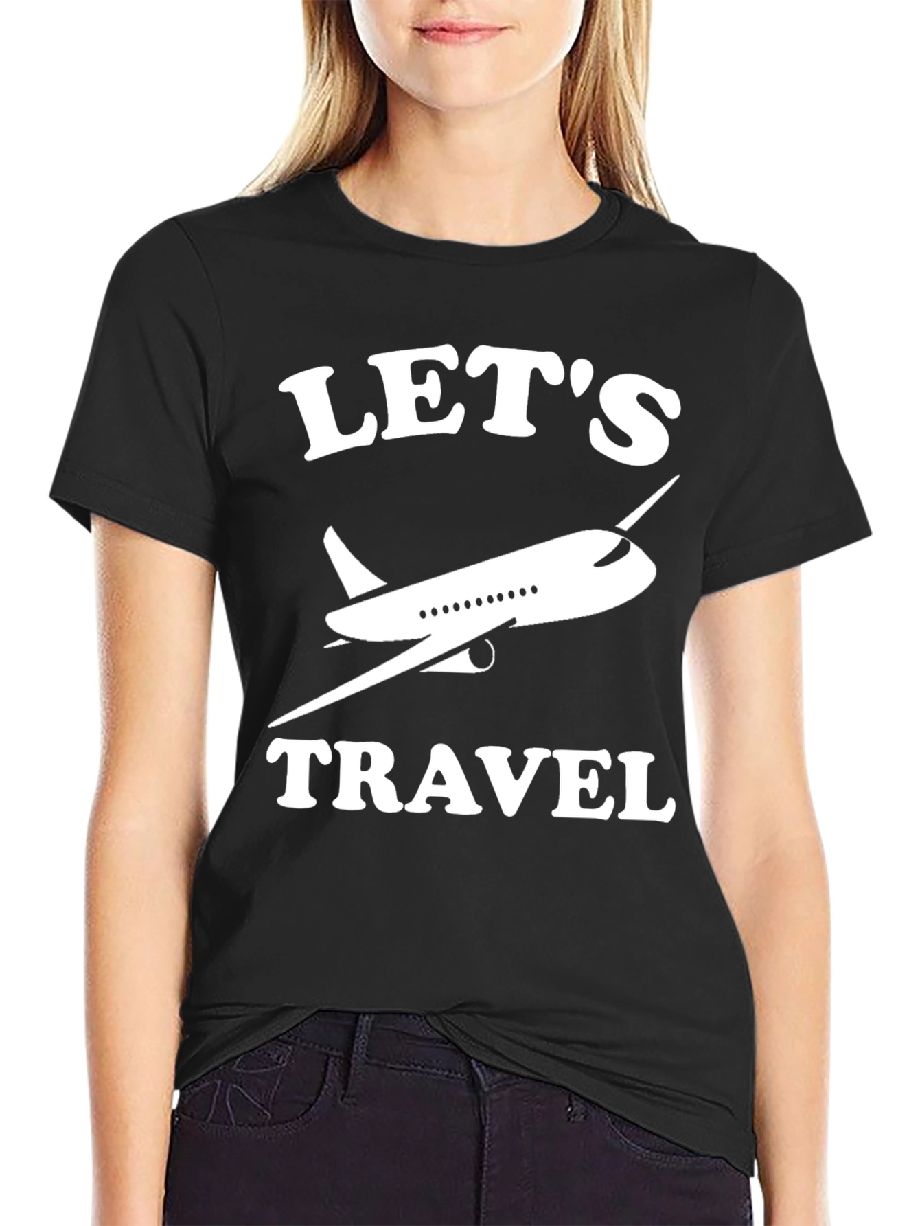 Lets Travel Graphic T-Shirt