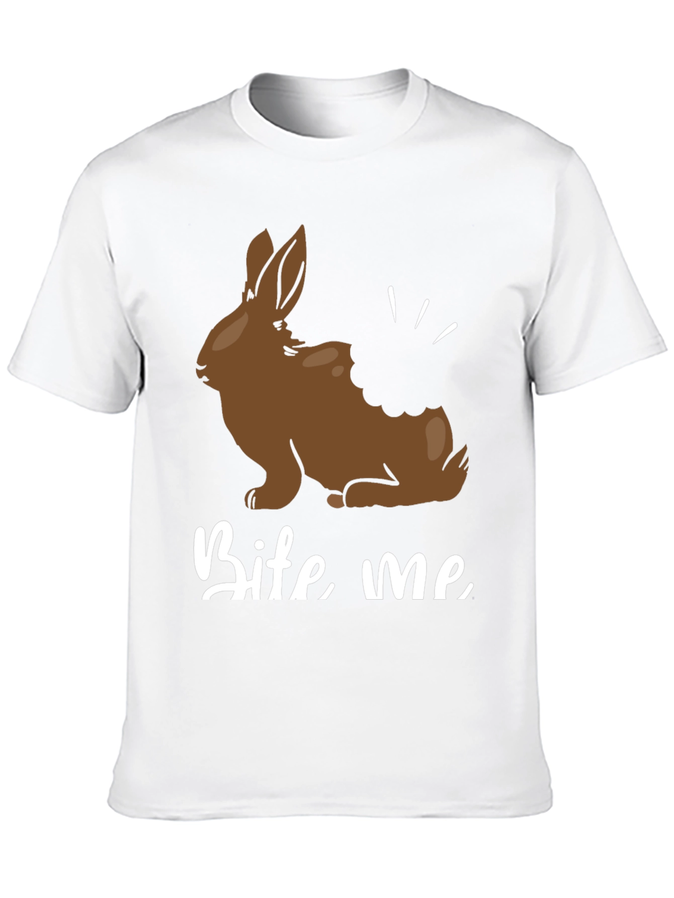 Bite Me Chocolate Bunny T-Shirt