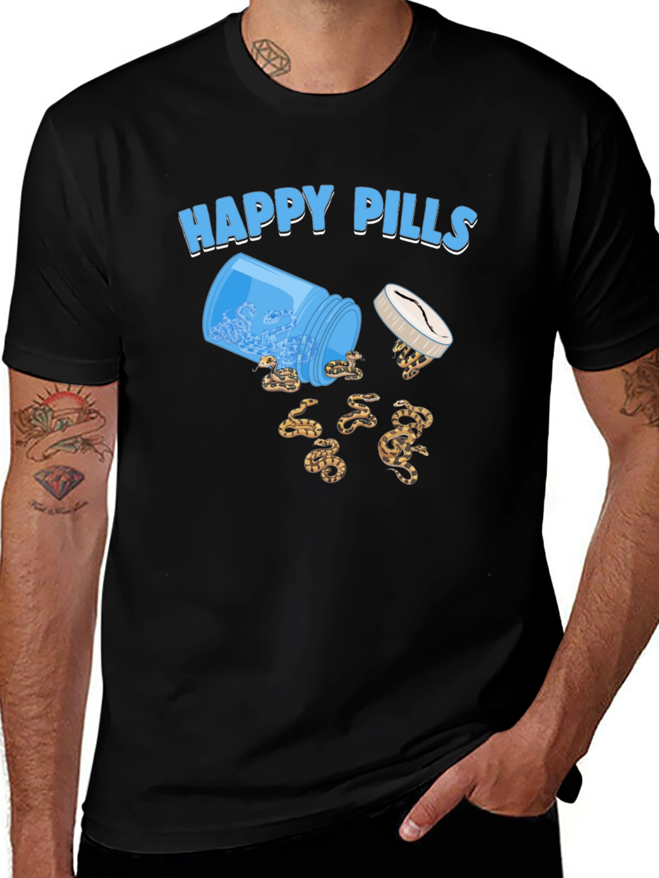 Happy Pills Snake T-Shirt