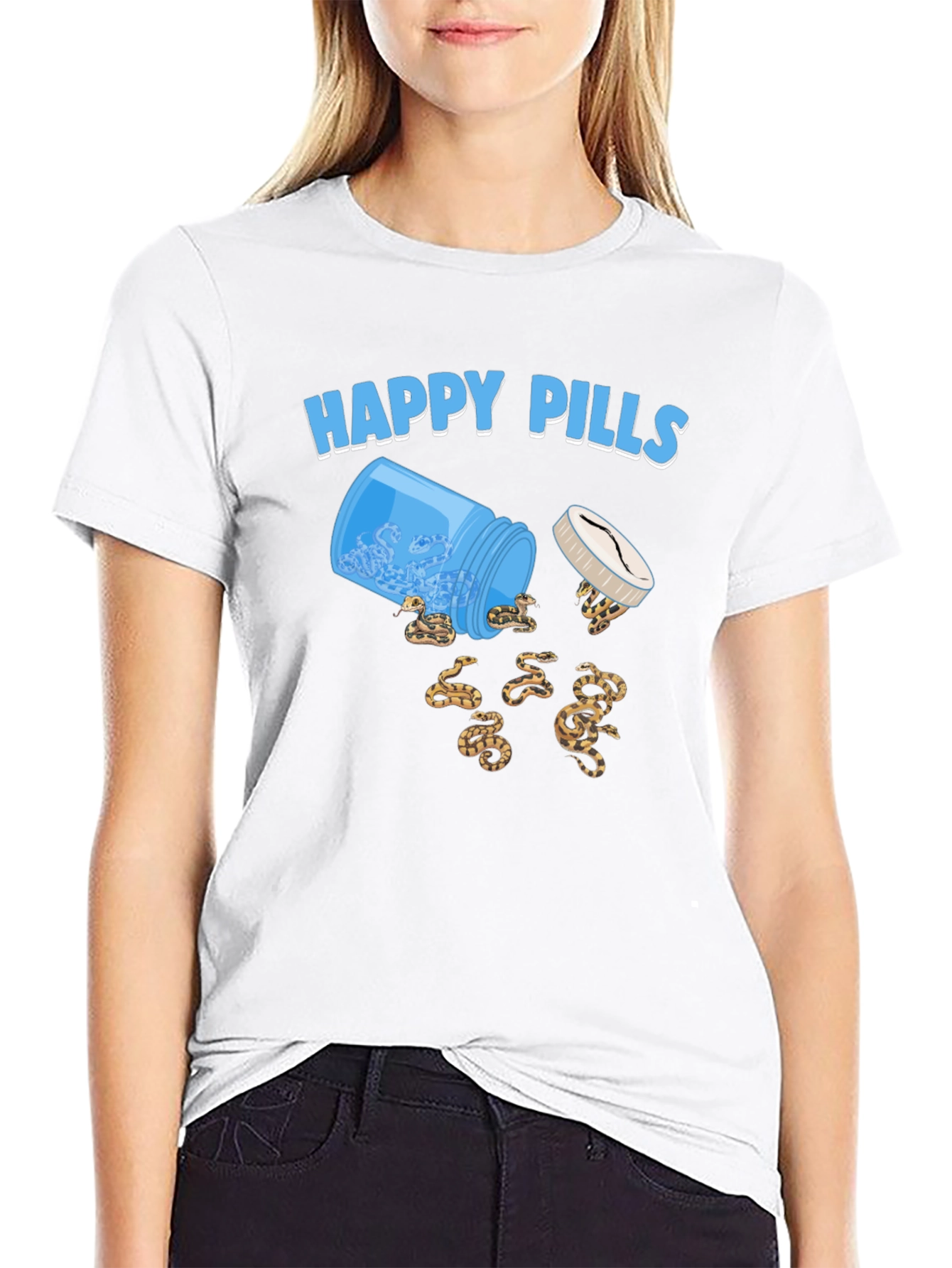 Happy Pills Snake T-Shirt