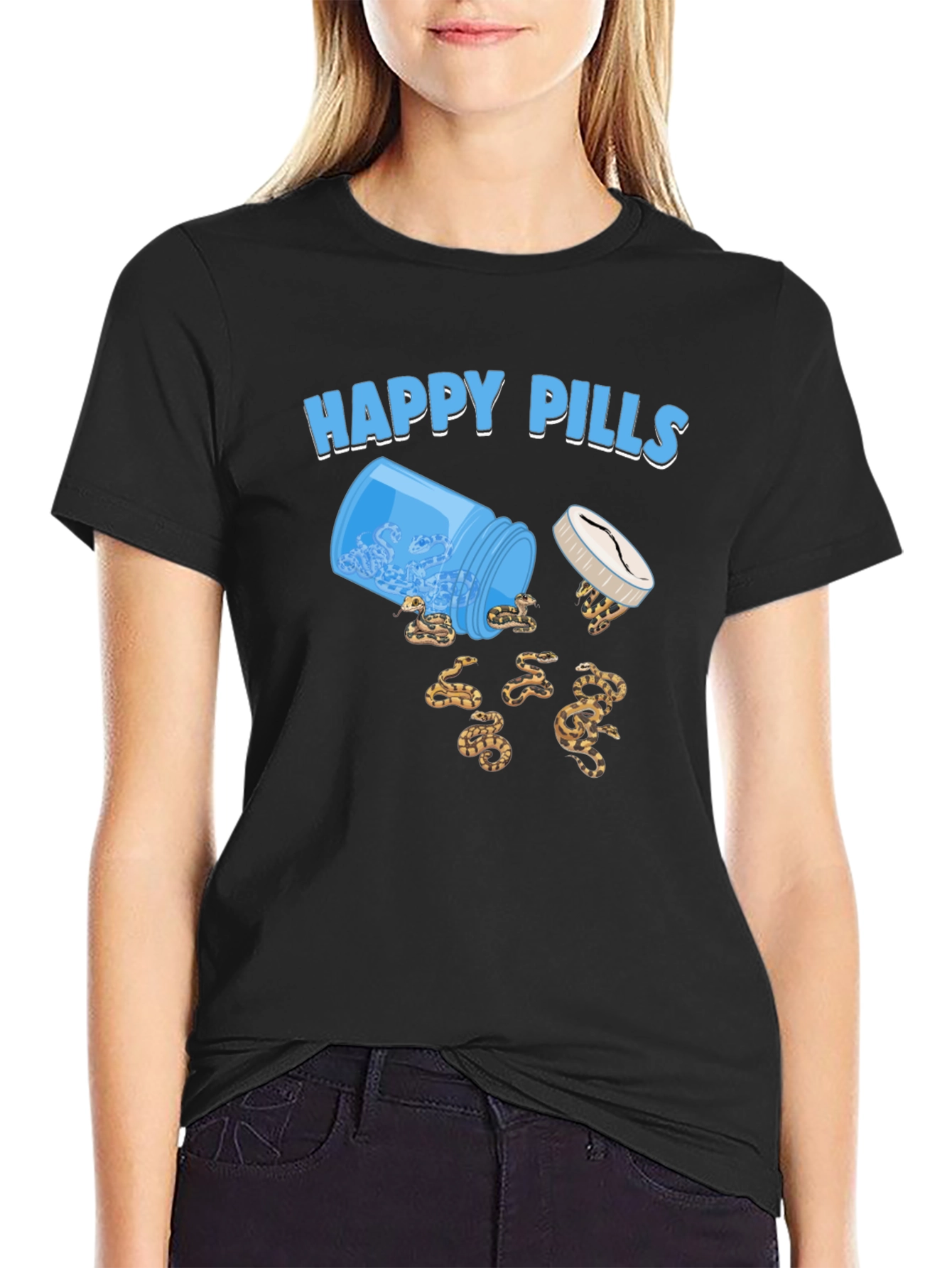 Happy Pills Snake T-Shirt