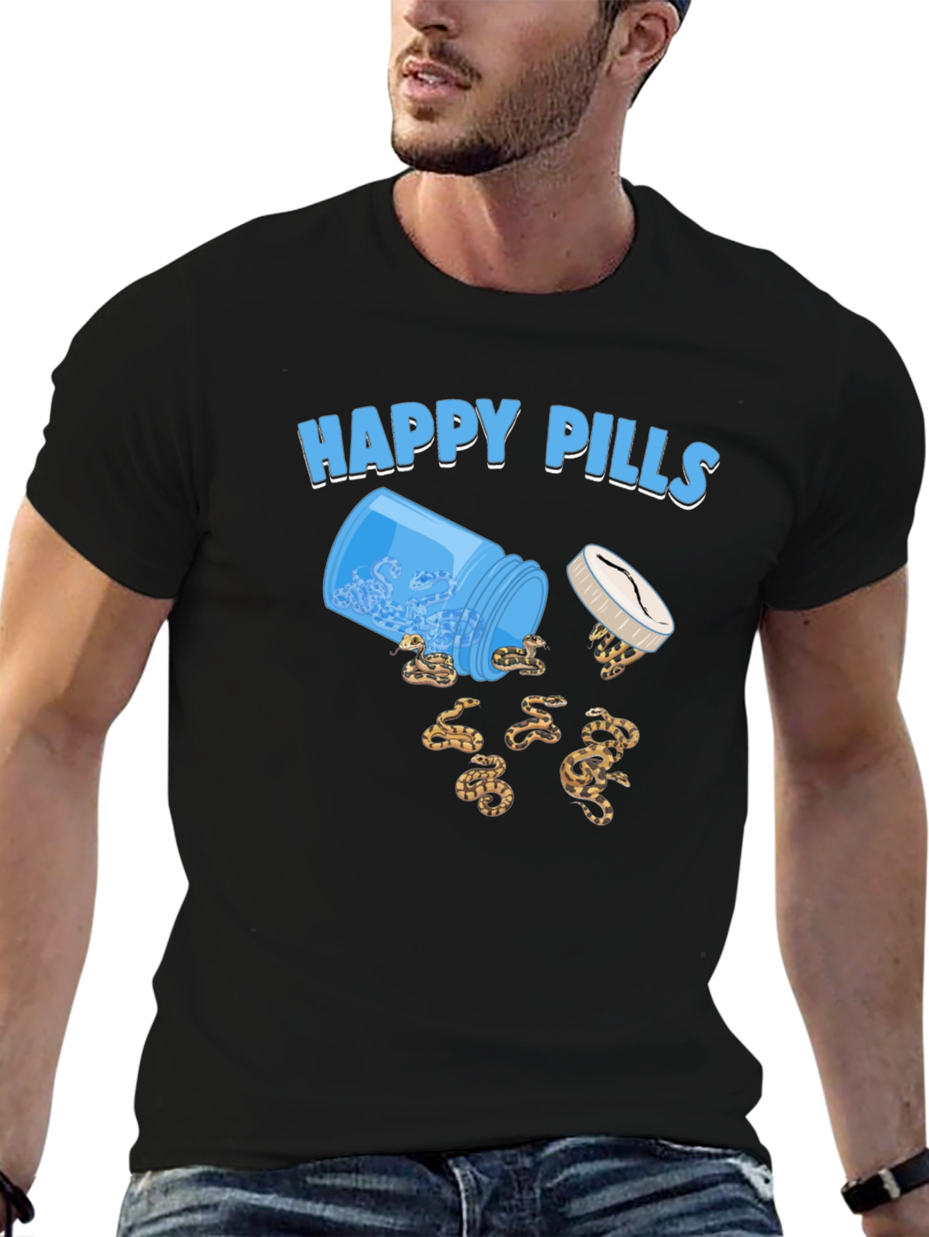 Happy Pills Snake T-Shirt