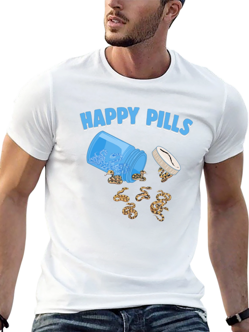 Happy Pills Snake T-Shirt