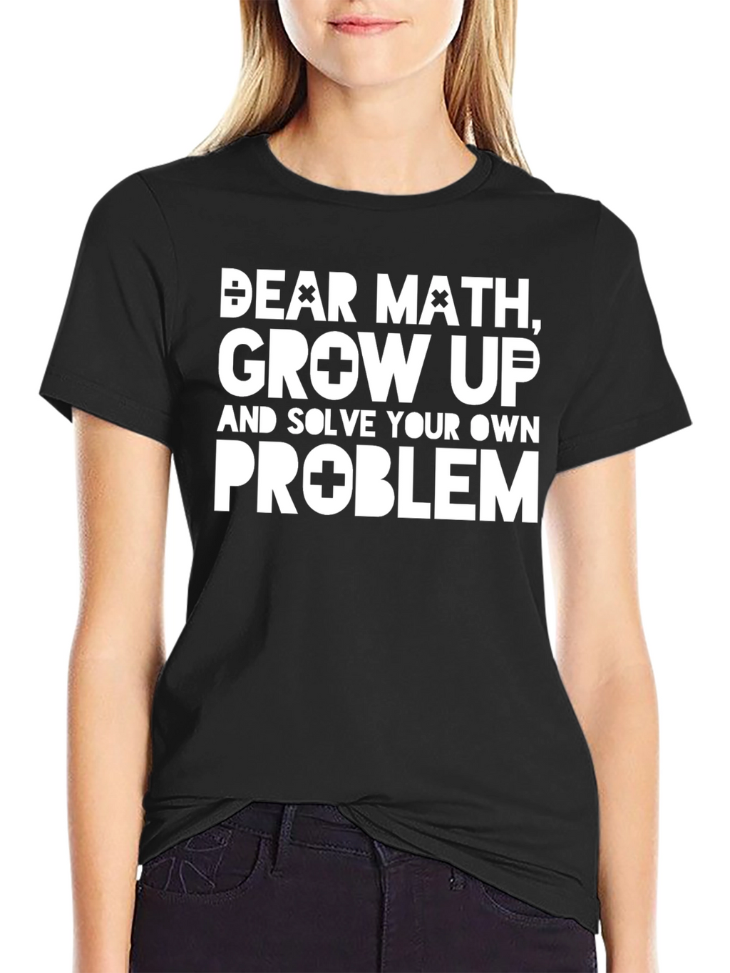 Funny Math Problem T-Shirt - Solve Your Own!