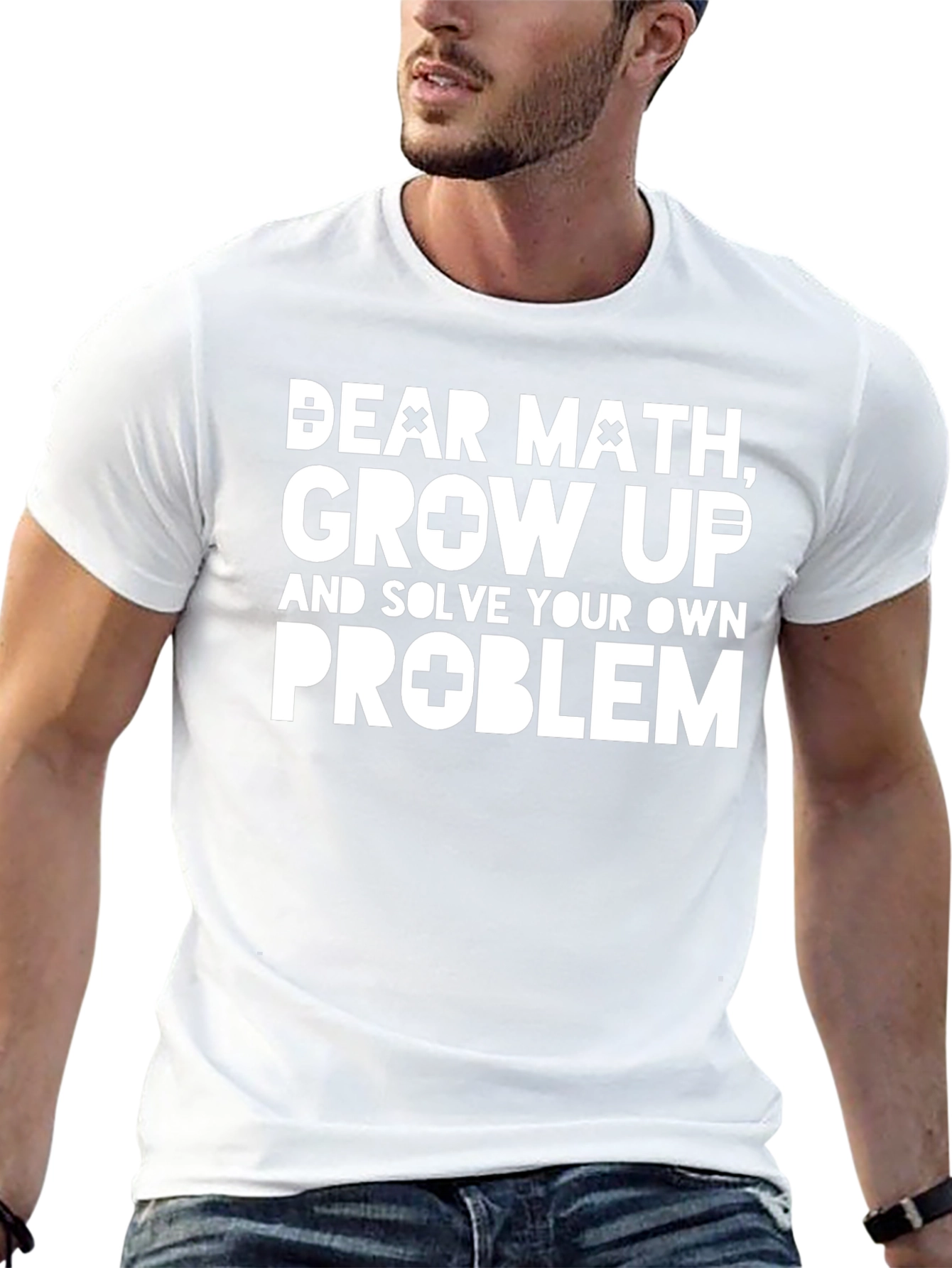 Funny Math Problem T-Shirt - Solve Your Own!