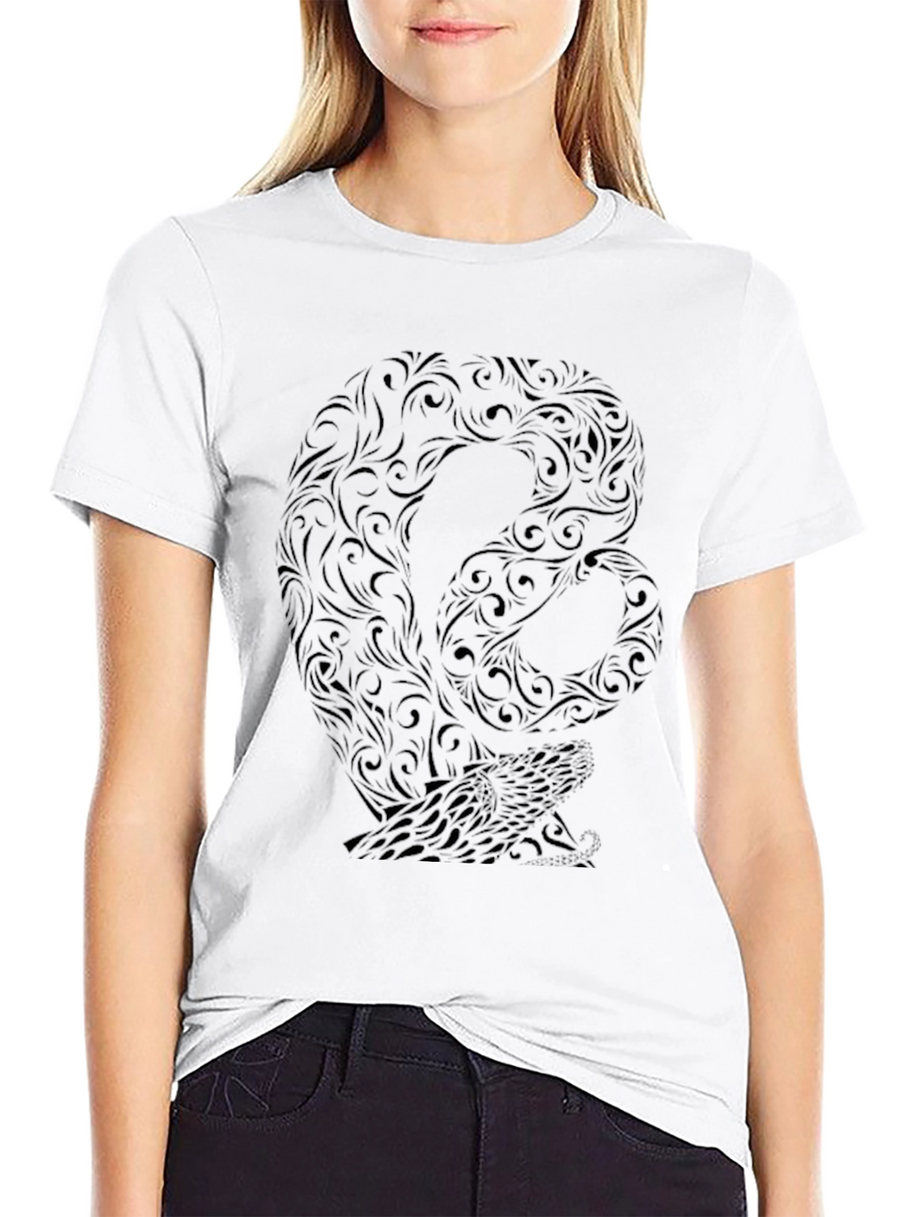 Black Turtle Graphic Tee - Unique Design