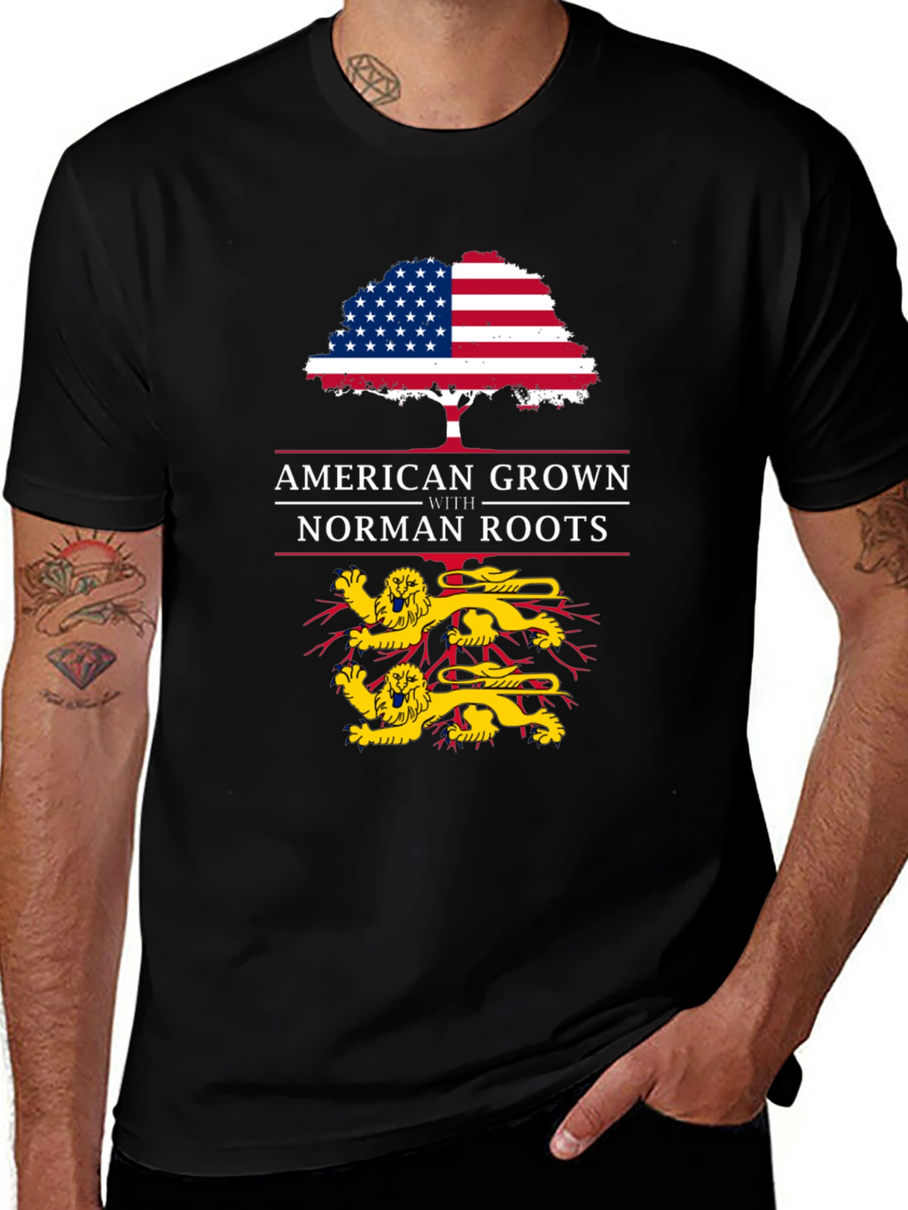 American Grown with Norman Roots T-Shirt