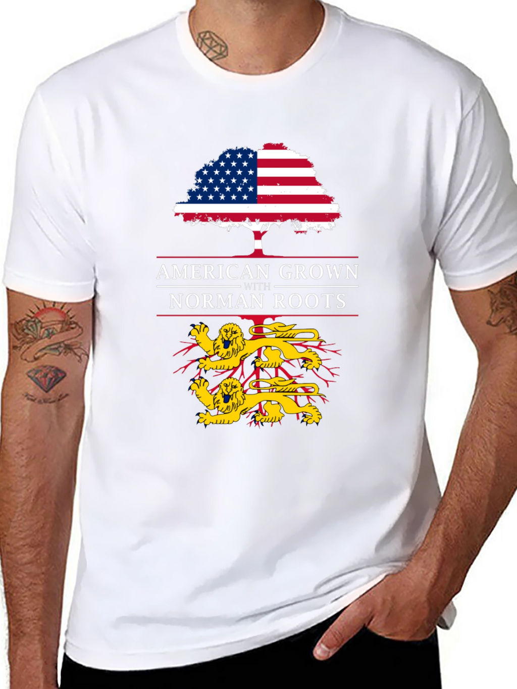American Grown with Norman Roots T-Shirt