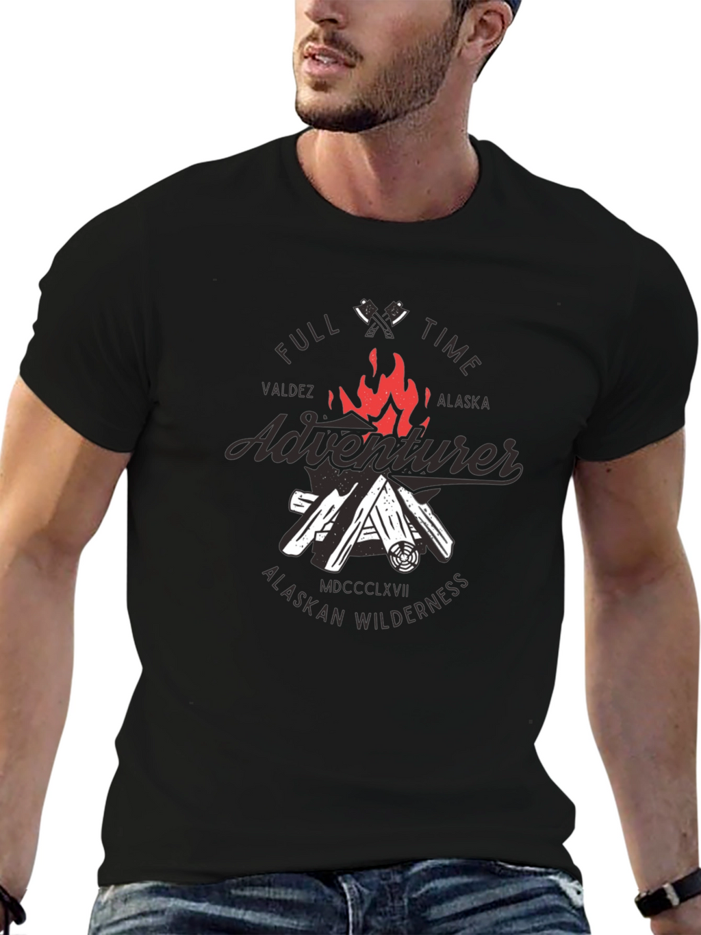 Full Time Adventurer Graphic Tee