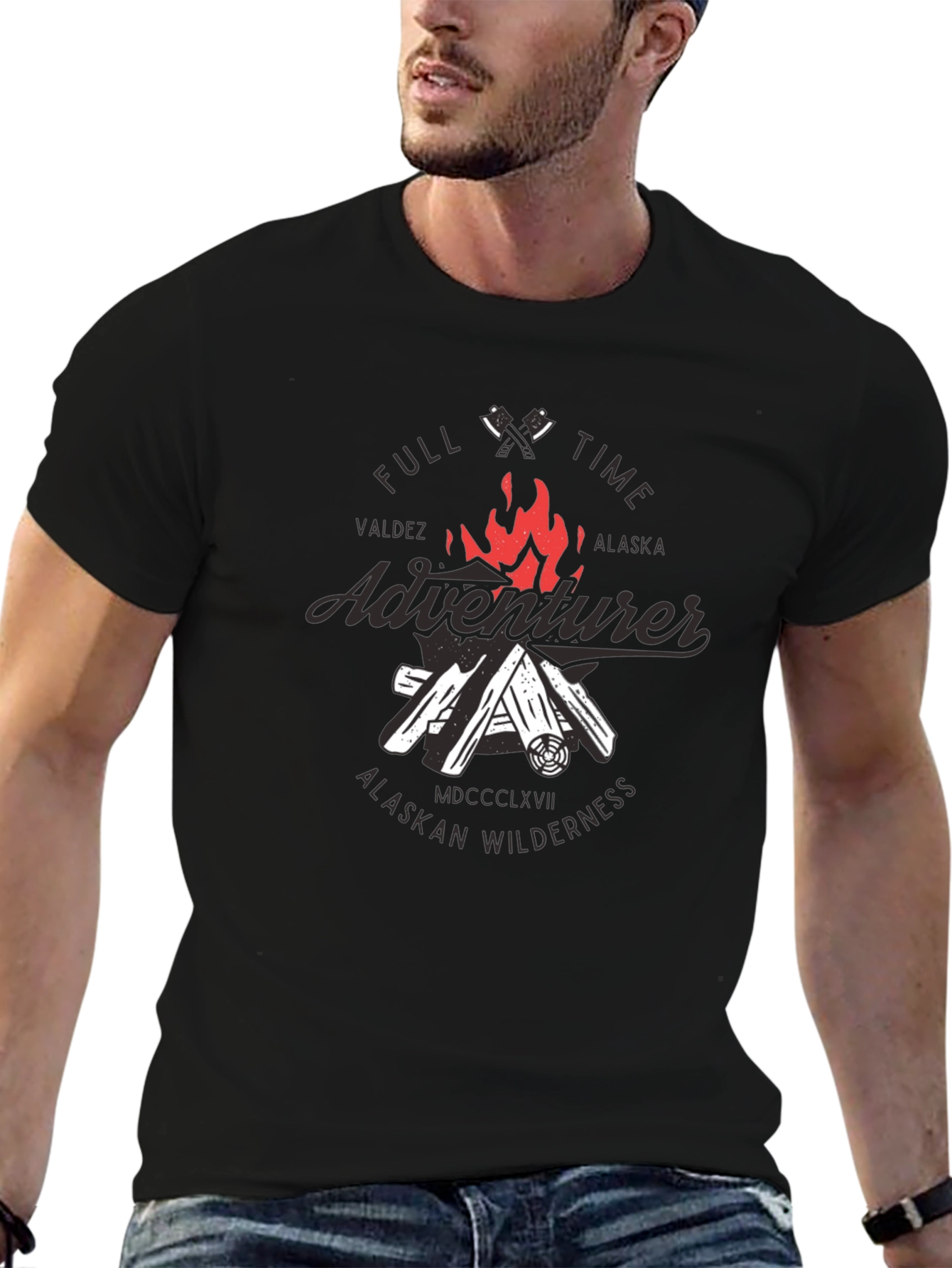 Full Time Adventurer Graphic Tee