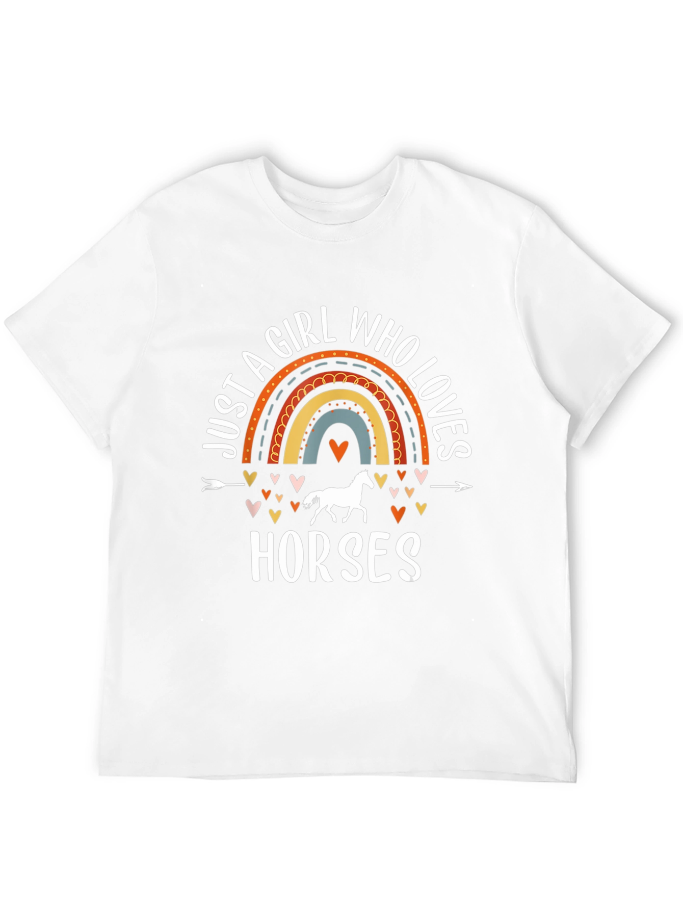 Just a Girl Who Loves Horses T-Shirt
