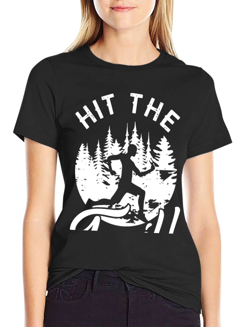 Hit the Trail T-Shirt - Running Design