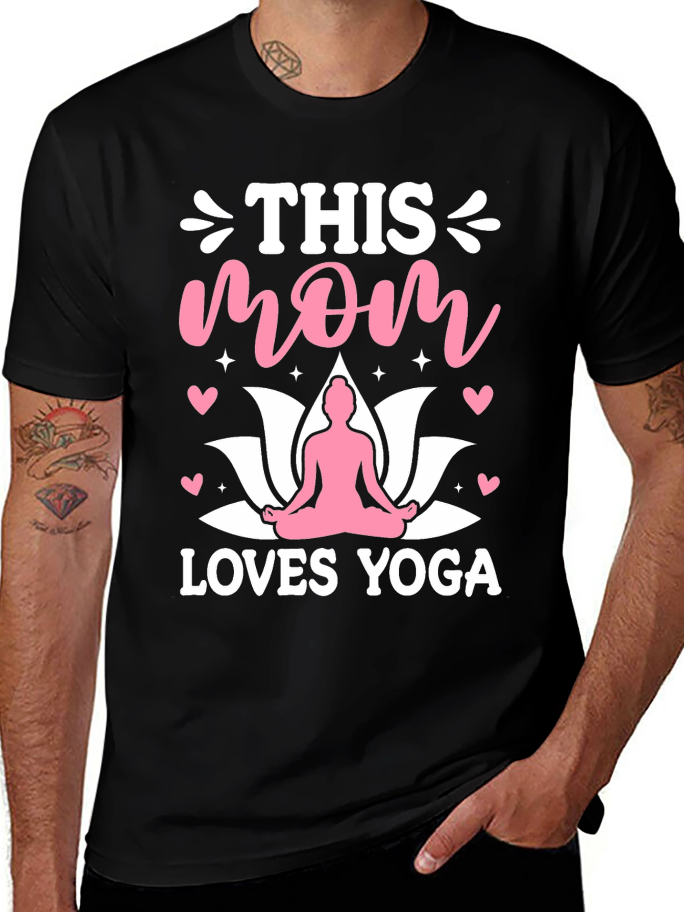 This Mom Loves Yoga T-Shirt - Comfortable & Stylish