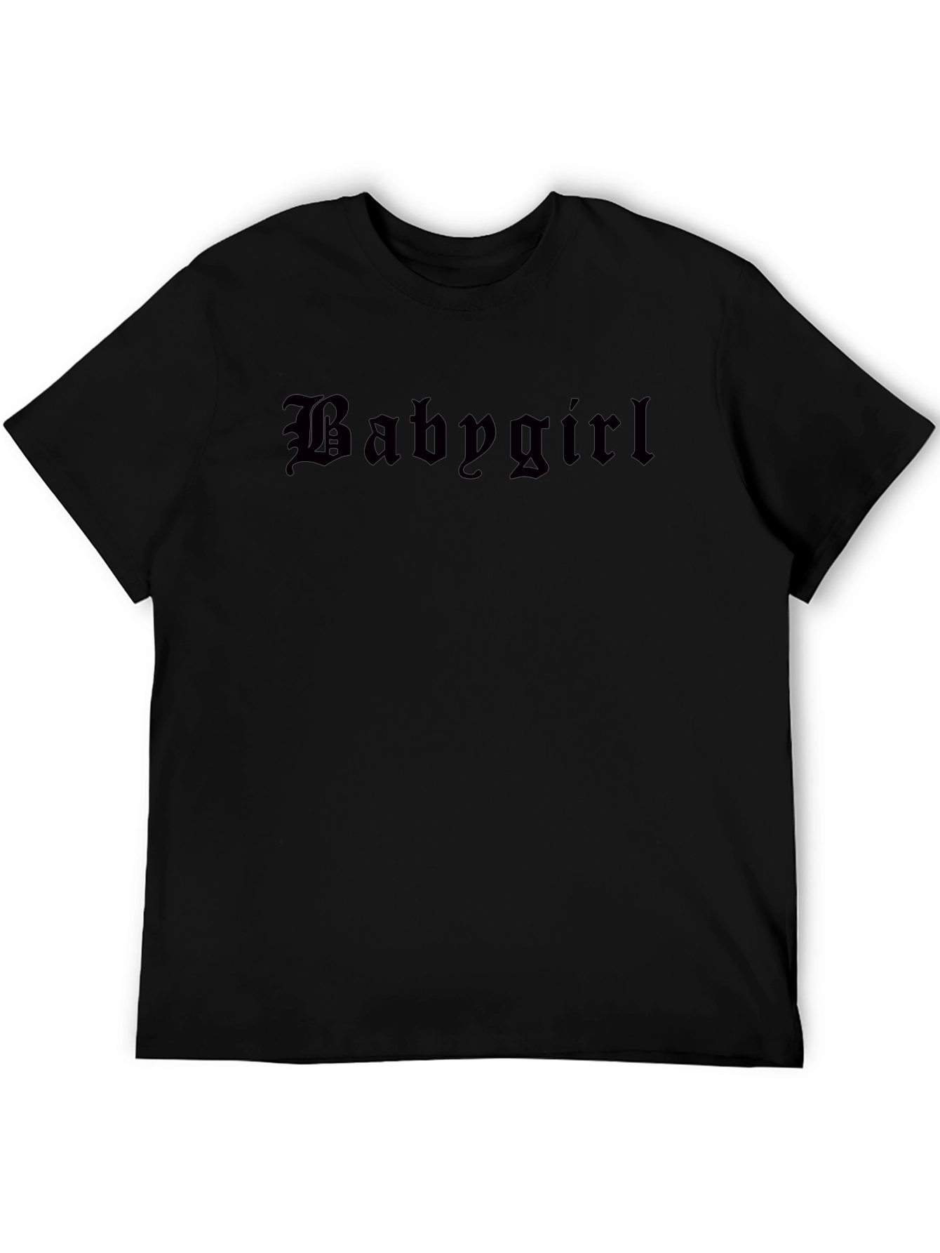 Babygirl Gothic Tee - Classic Black T-Shirt