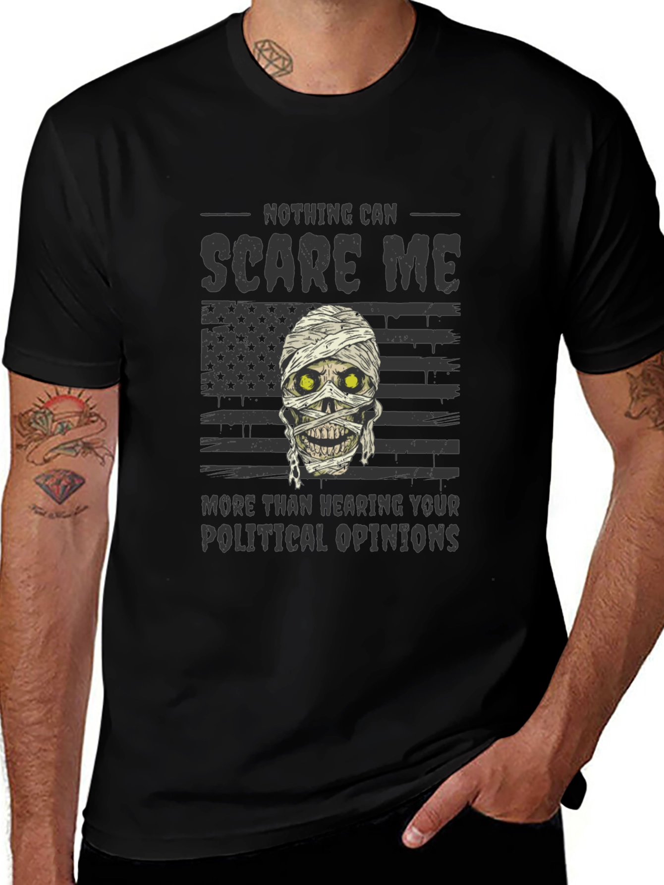 Nothing Scares Me T-Shirt Political Humor