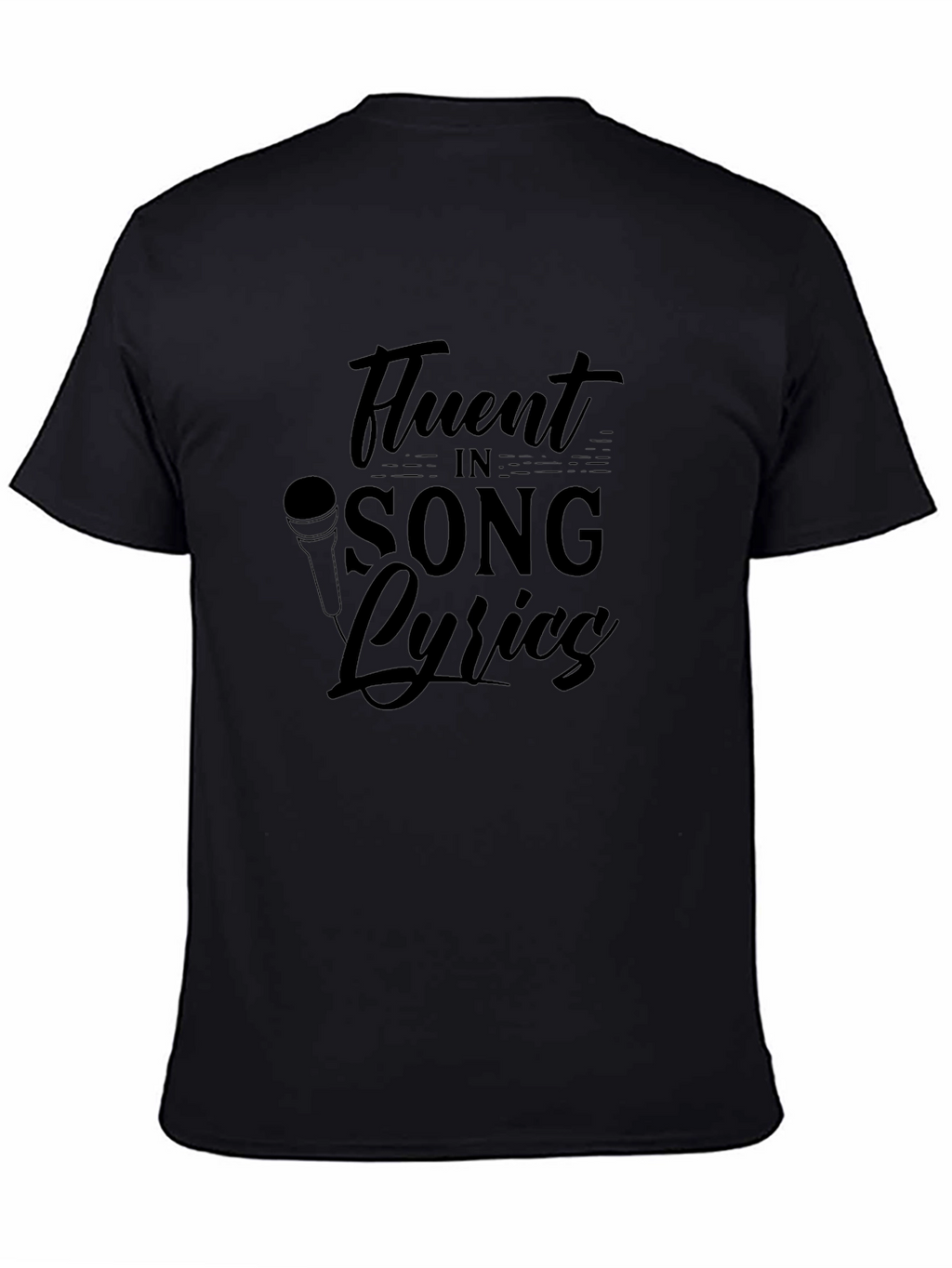 Fluent in Song Lyrics Graphic Tee