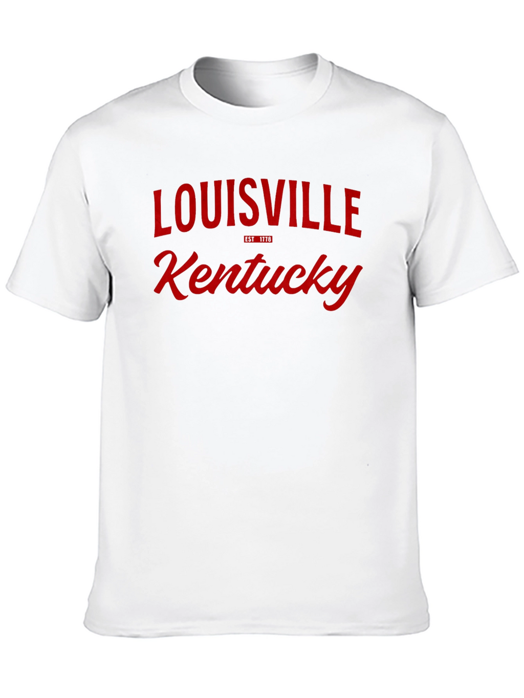 Louisville Kentucky Graphic Tee - Black