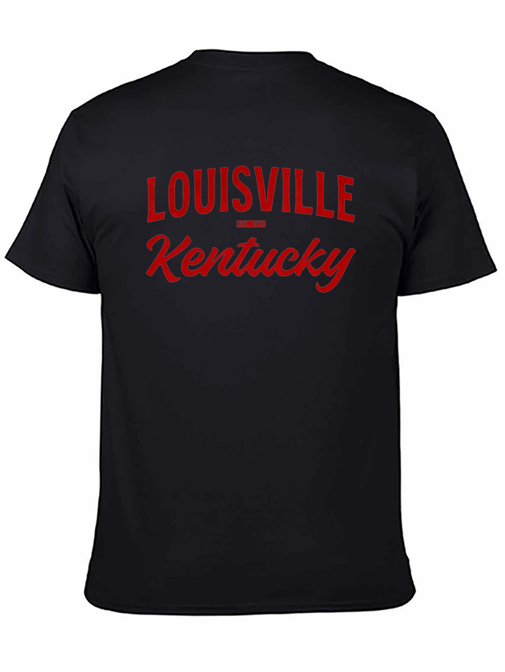 Louisville Kentucky Graphic Tee - Black