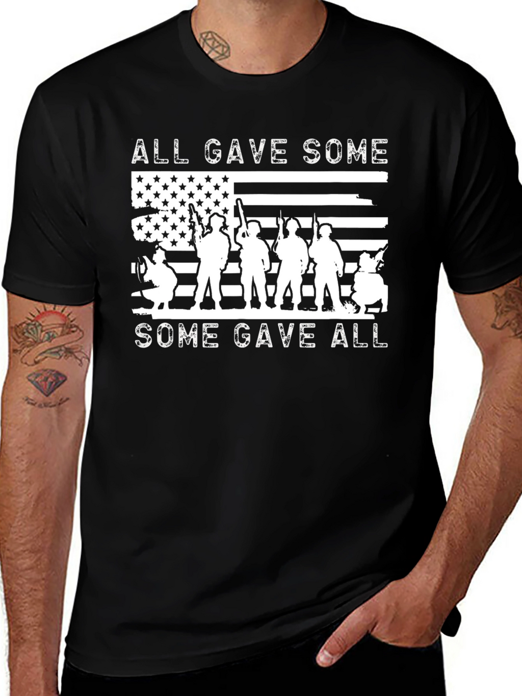 All Gave Some Some Gave All Graphic T-Shirt