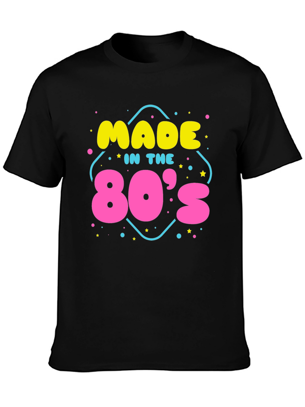 Made in the 80s Black T-Shirt