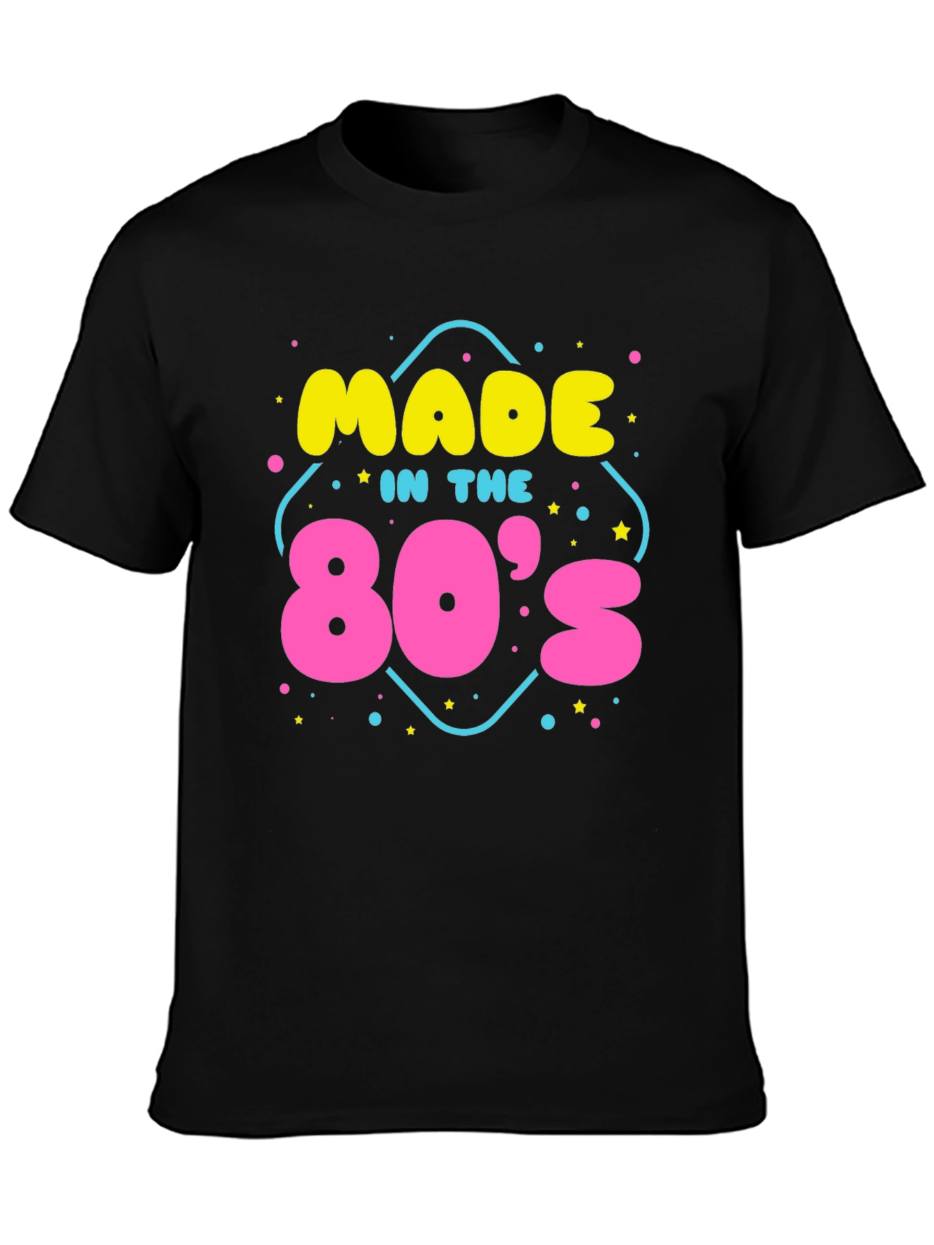 Made in the 80s Black T-Shirt