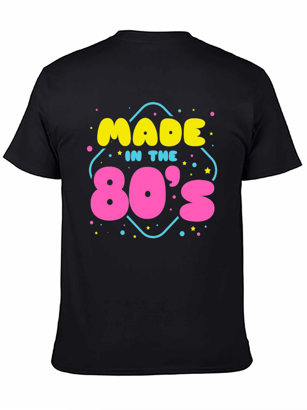 Made in the 80s Black T-Shirt