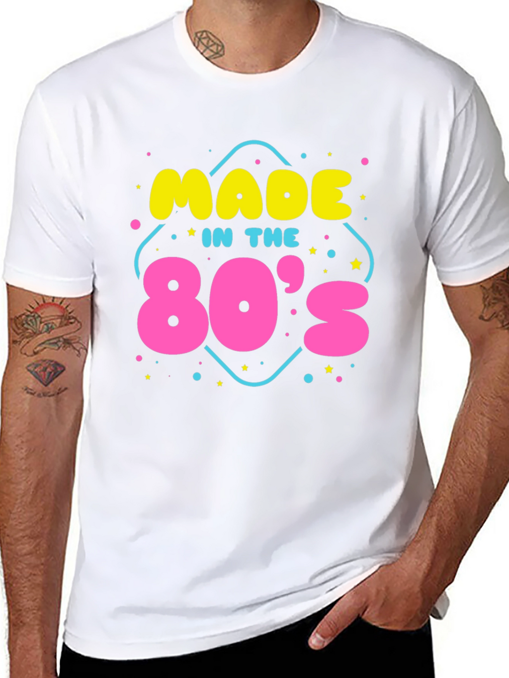 Made in the 80s Black T-Shirt