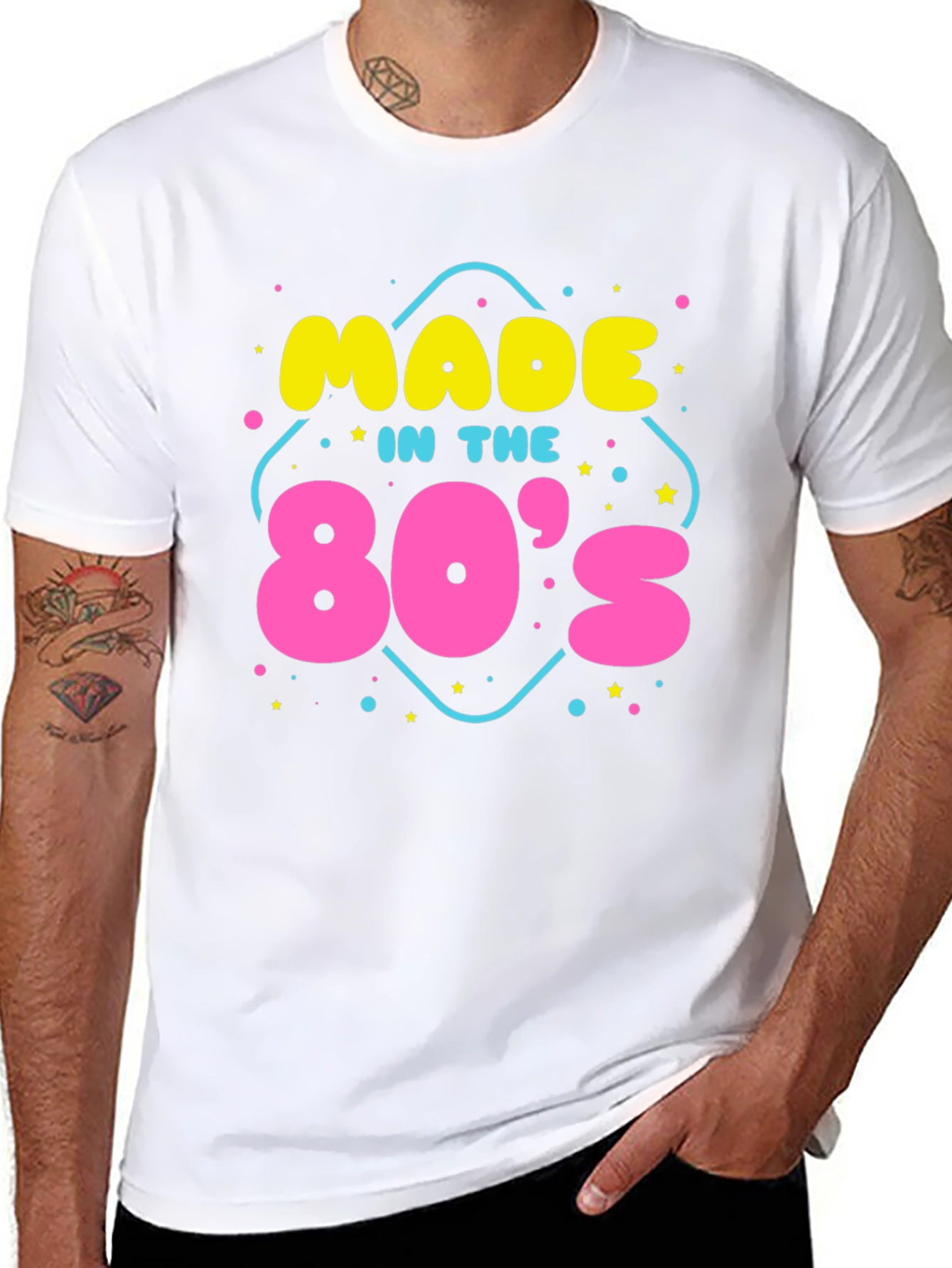Made in the 80s Black T-Shirt