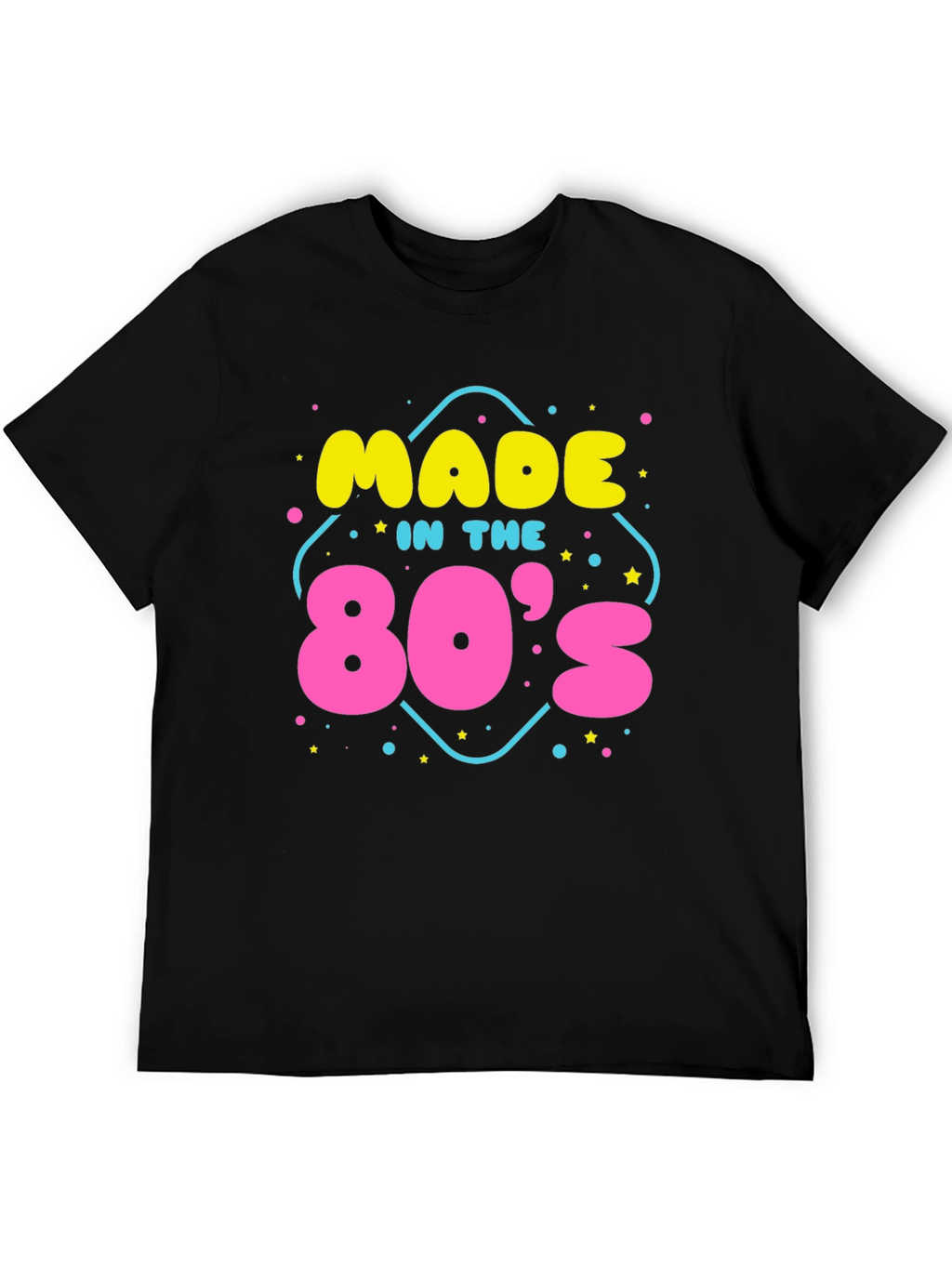 Made in the 80s Black T-Shirt