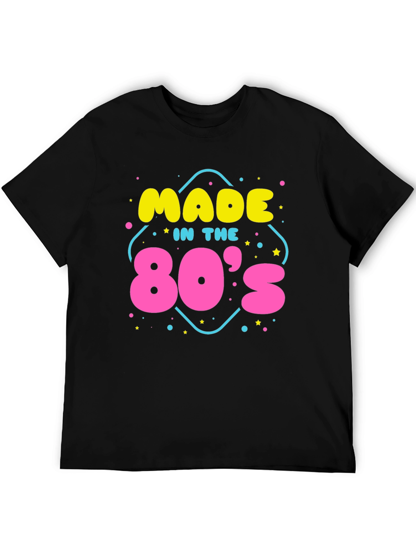 Made in the 80s Black T-Shirt