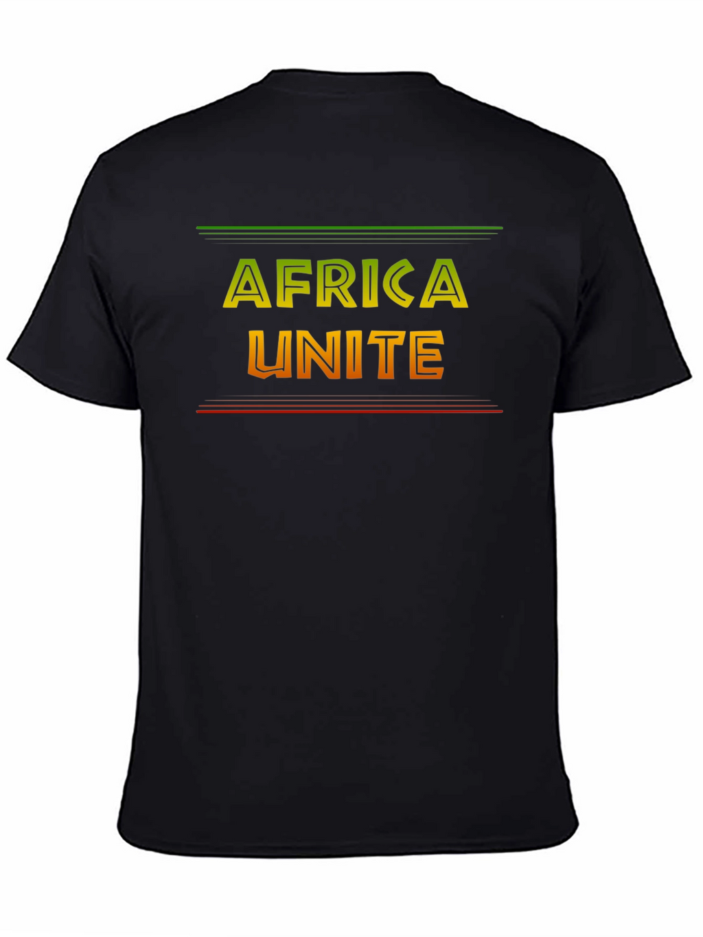 Africa Unite Graphic Tee - Black