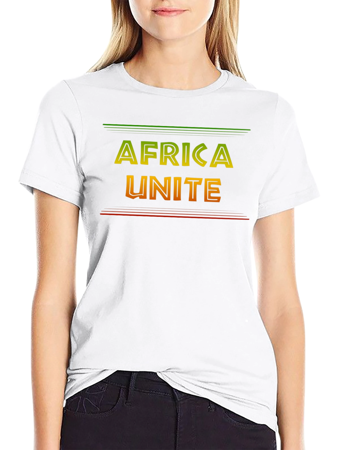 Africa Unite Graphic Tee - Black