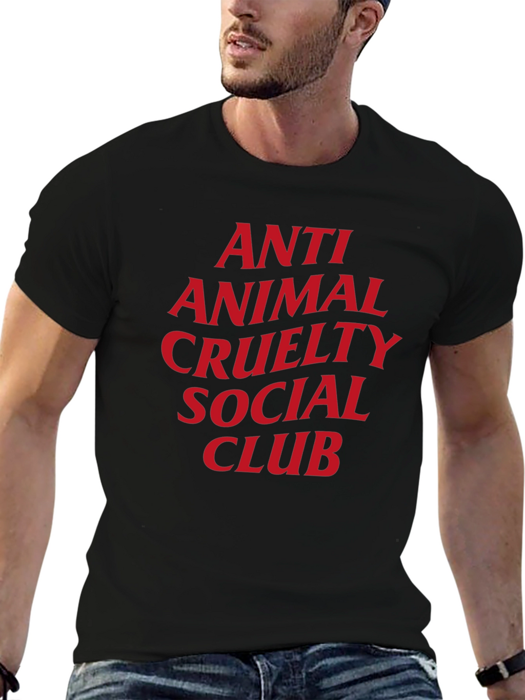 Anti Animal Cruelty Graphic Tee - Social Club