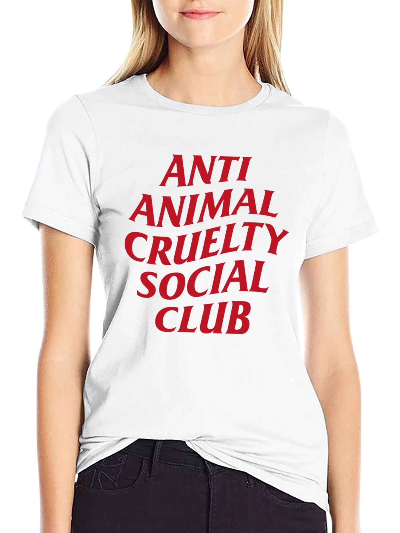 Anti Animal Cruelty Graphic Tee - Social Club