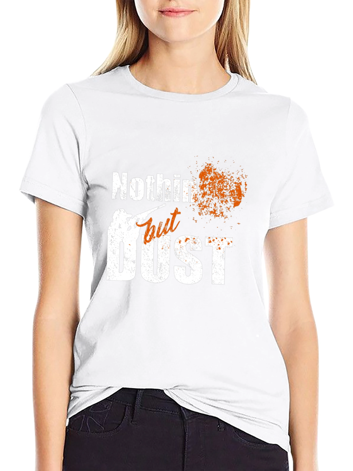 Nothin But Dust Mens Black Graphic Tee