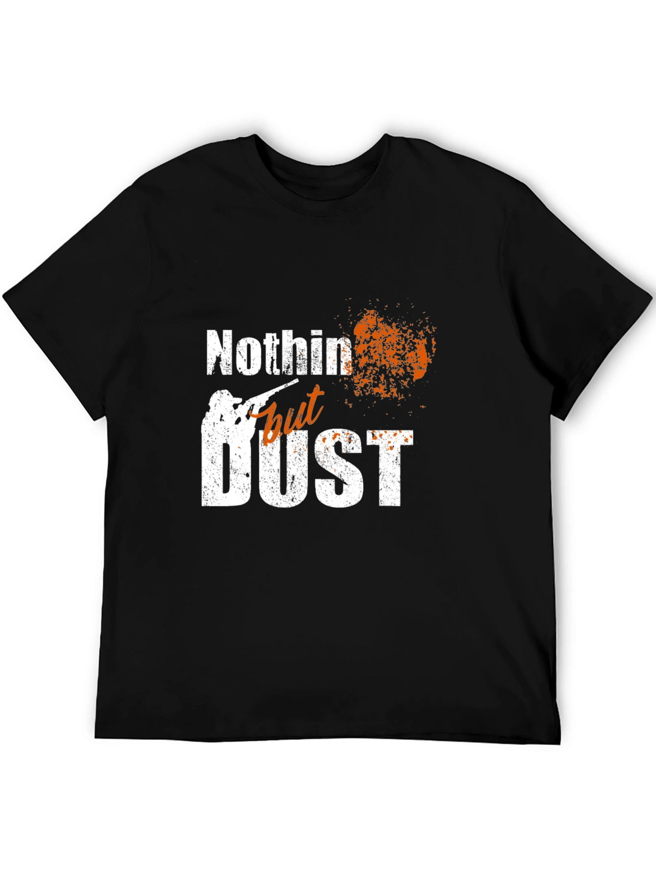 Nothin But Dust Mens Black Graphic Tee