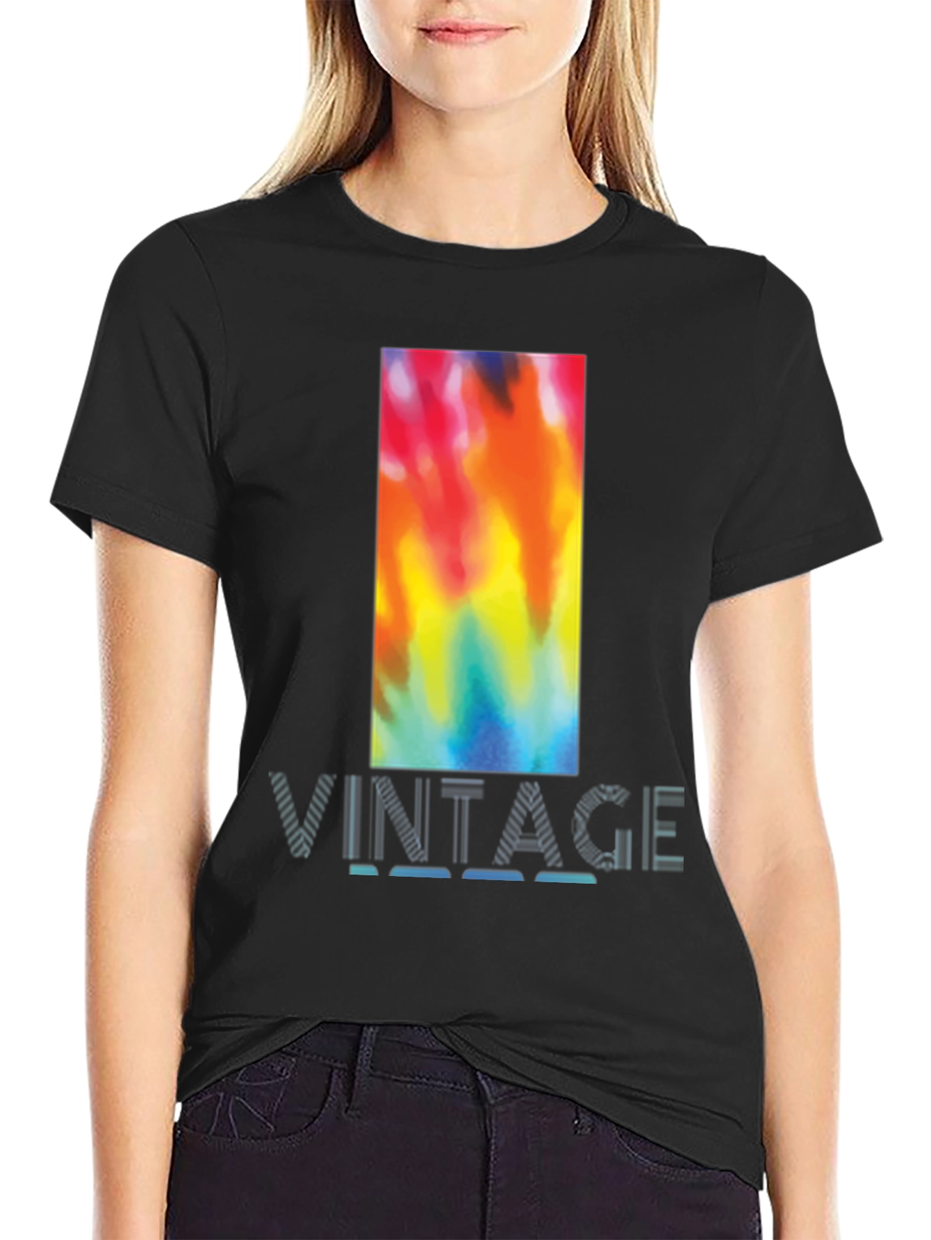 Vintage Tie-Dye Graphic Tee