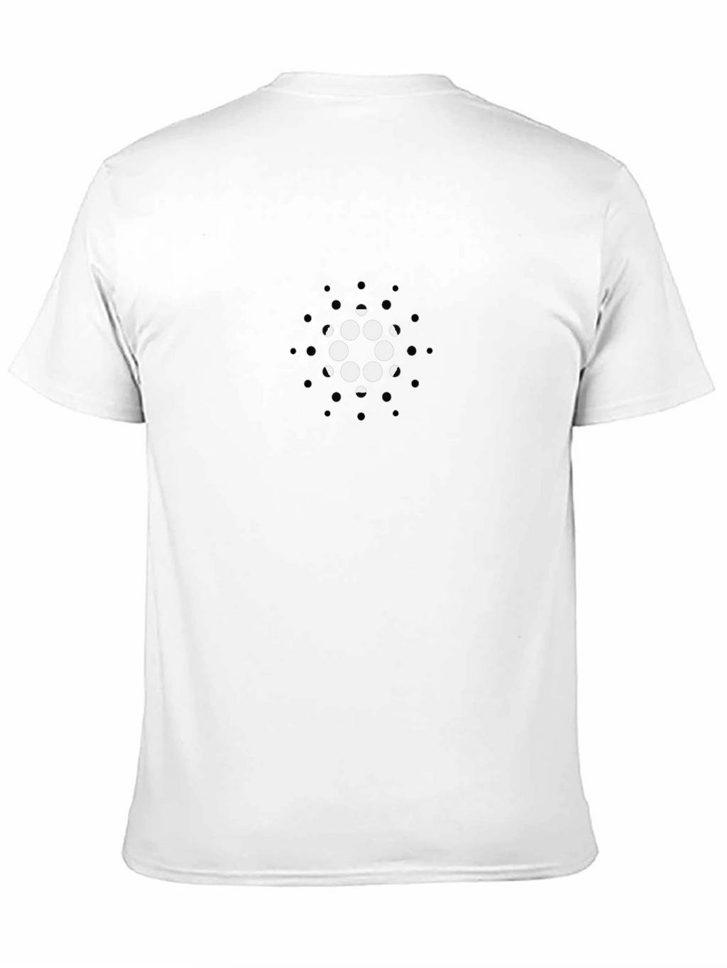Cardano ADA Crypto T-Shirt - Black Cotton Crew Neck