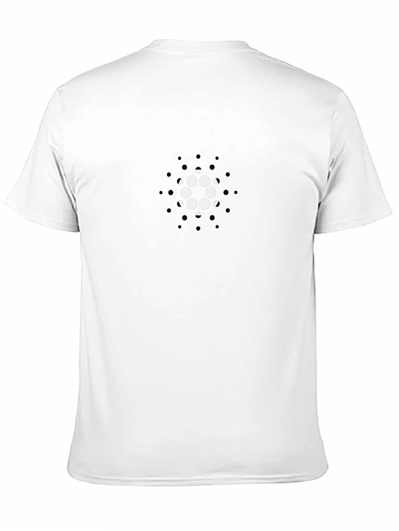 Cardano ADA Crypto T-Shirt - Black Cotton Crew Neck