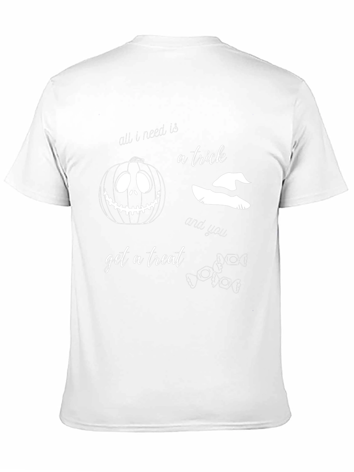 Halloween Graphic Tee - Trick or Treat Shirt
