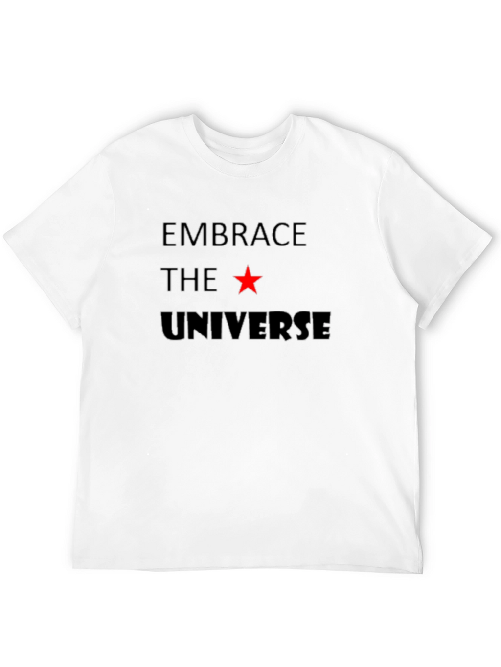 Embrace the Universe Black Graphic Tee
